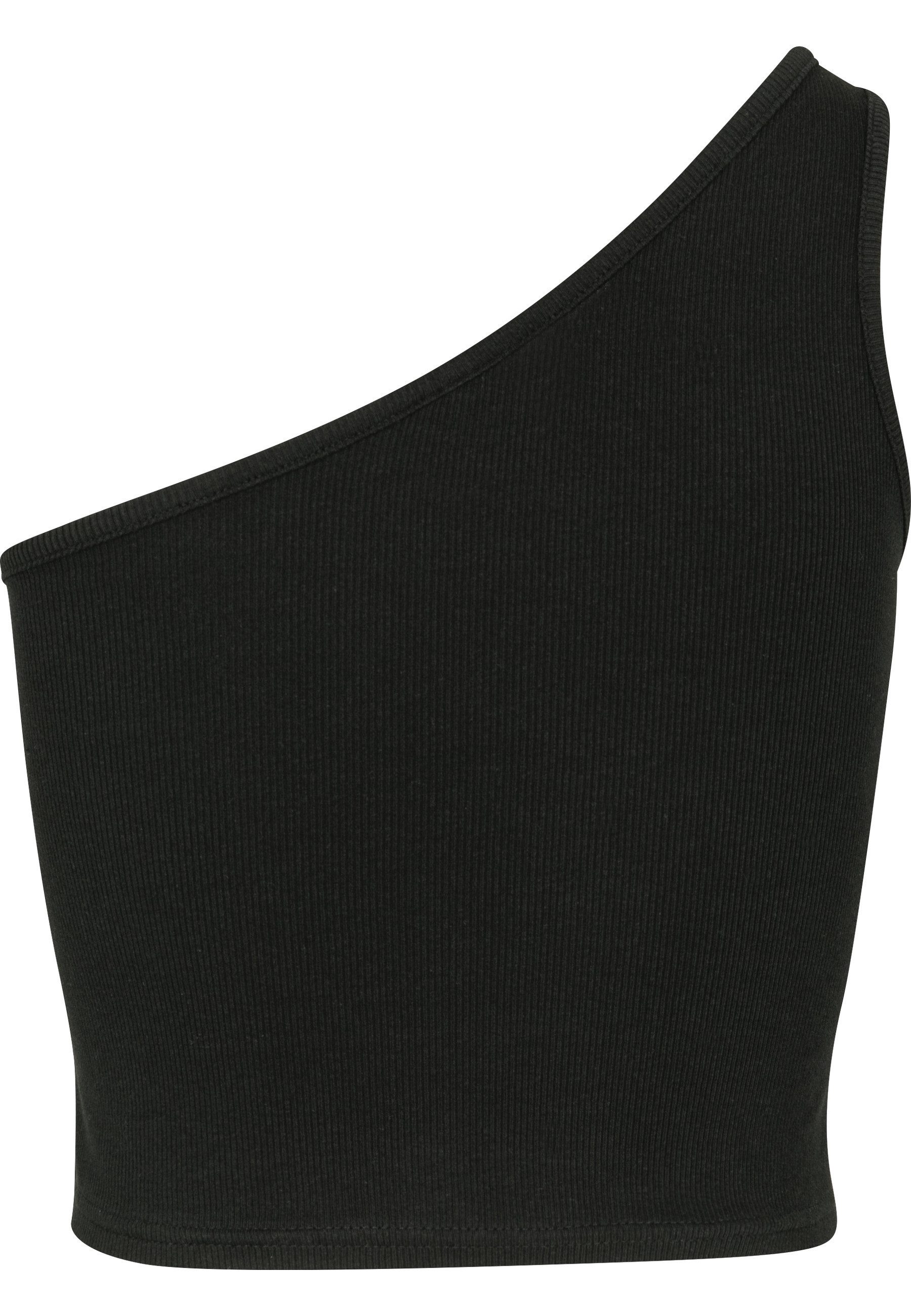 URBAN CLASSICS Tanktop Urban Classics Damen Ladies Cropped Asymmetric Top ( günstig online kaufen