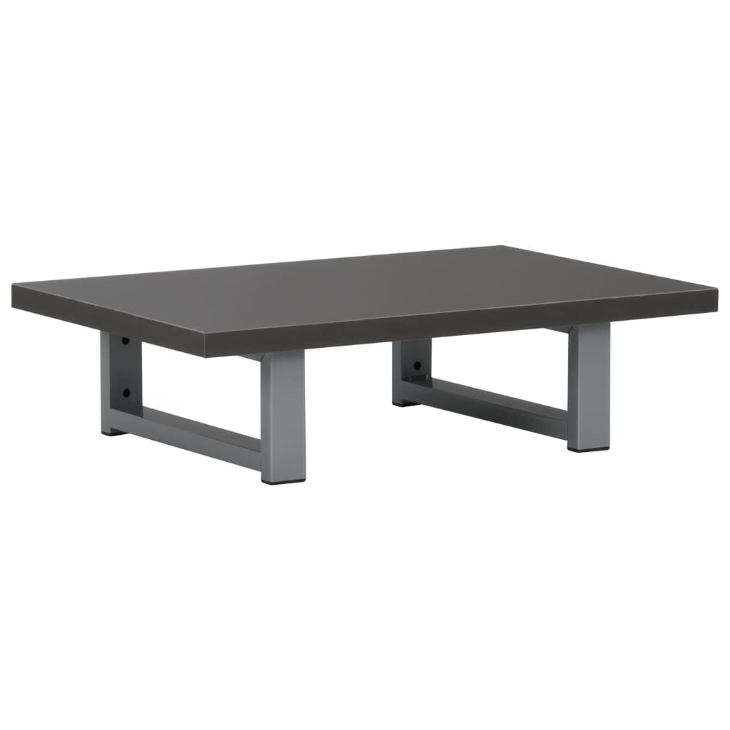 vidaXL Badezimmer-Set Badmöbel Grau 60x40x16,3 cm, günstig online kaufen