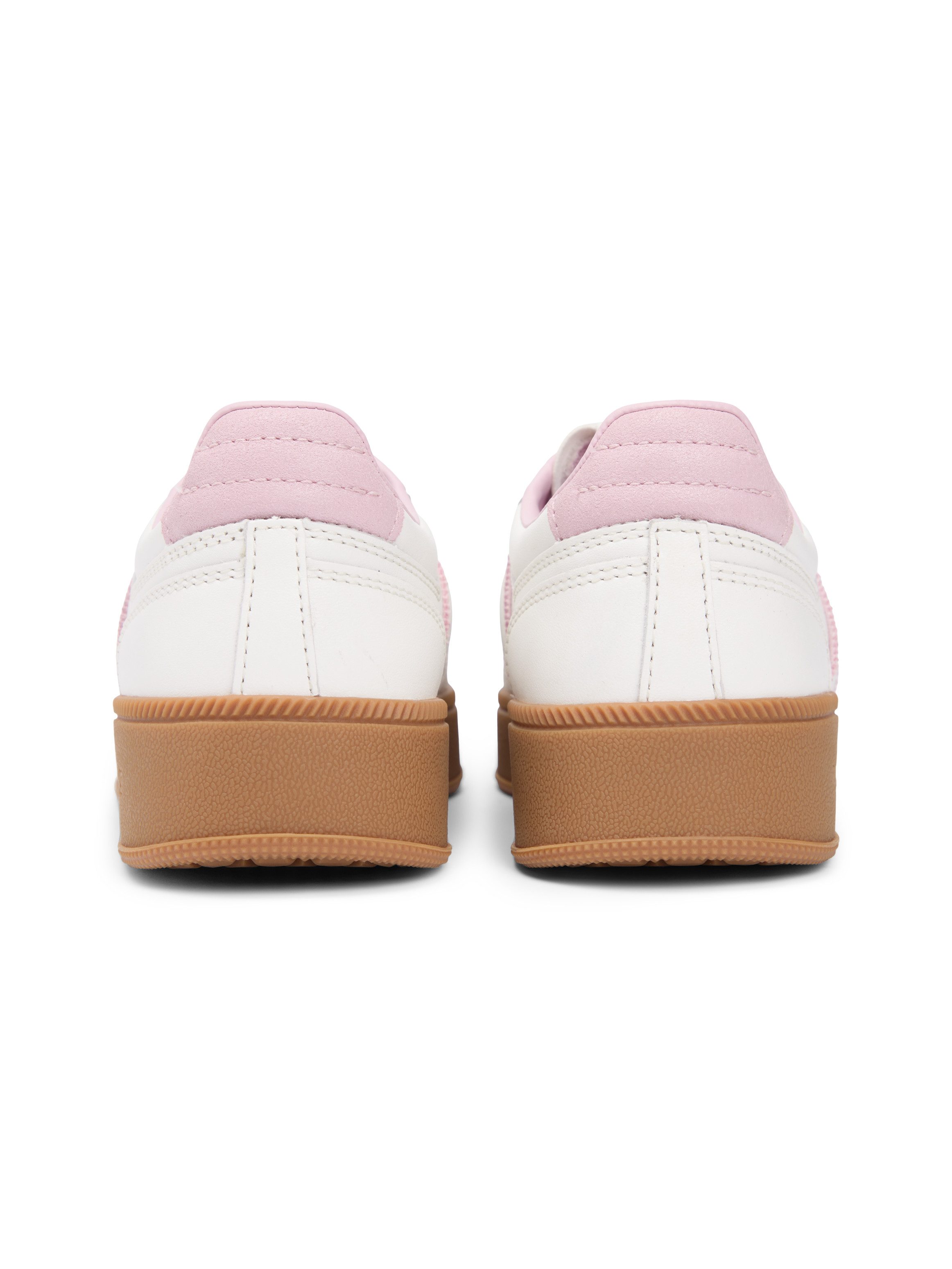 Tommy Jeans THE GREENWICH EDGE FLATFORM Plateausneaker, Freizeitschuh, Halbschuh, Schnürschuh mit Logoschriftzug