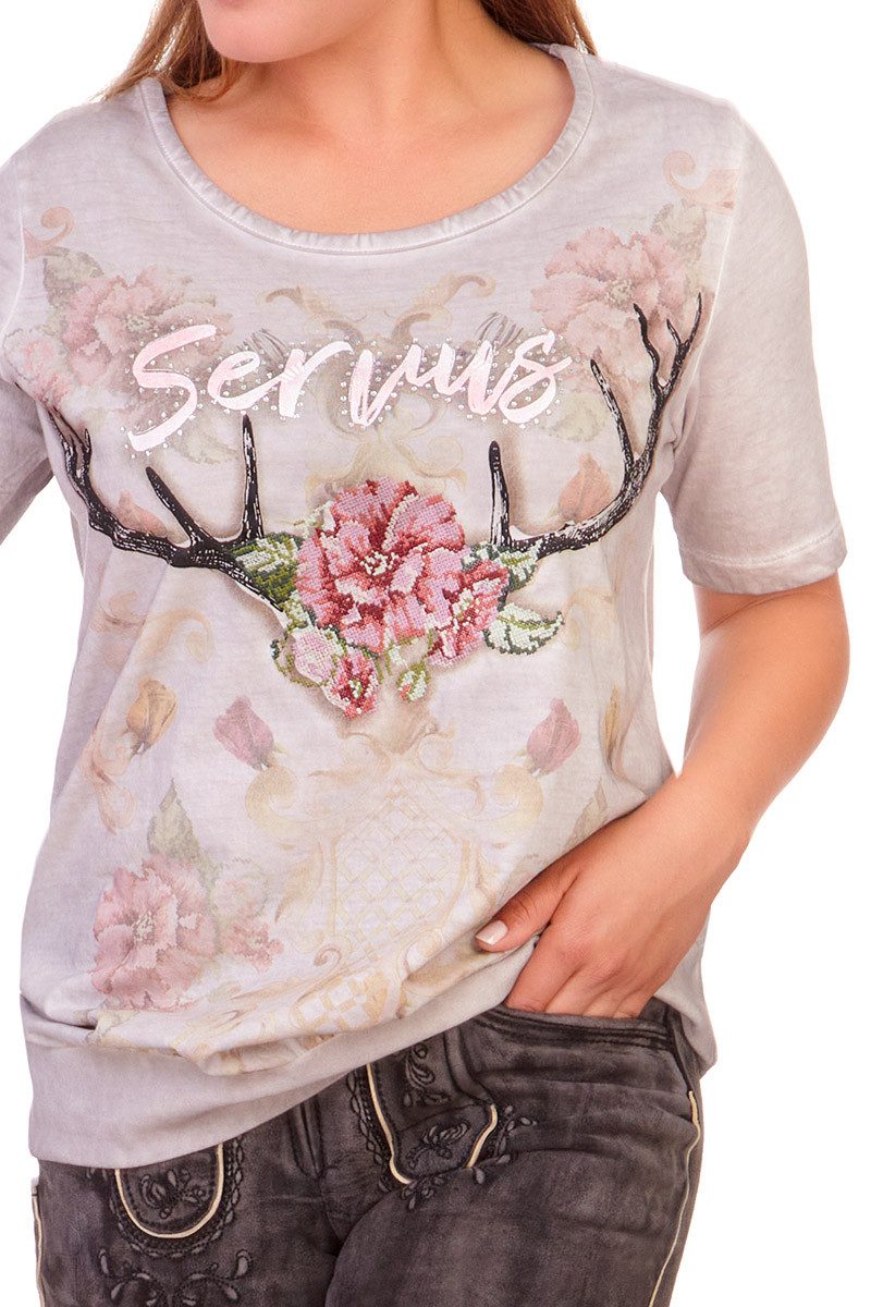 MarJo Trachtenshirt Trachtenshirt Damen - SERVACIA günstig online kaufen