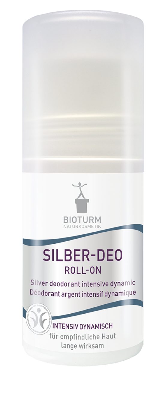 Bioturm Deo-Roller Bioturm Naturkosmetik Silber Deo Roll On intensiv dynamisch 50 ml