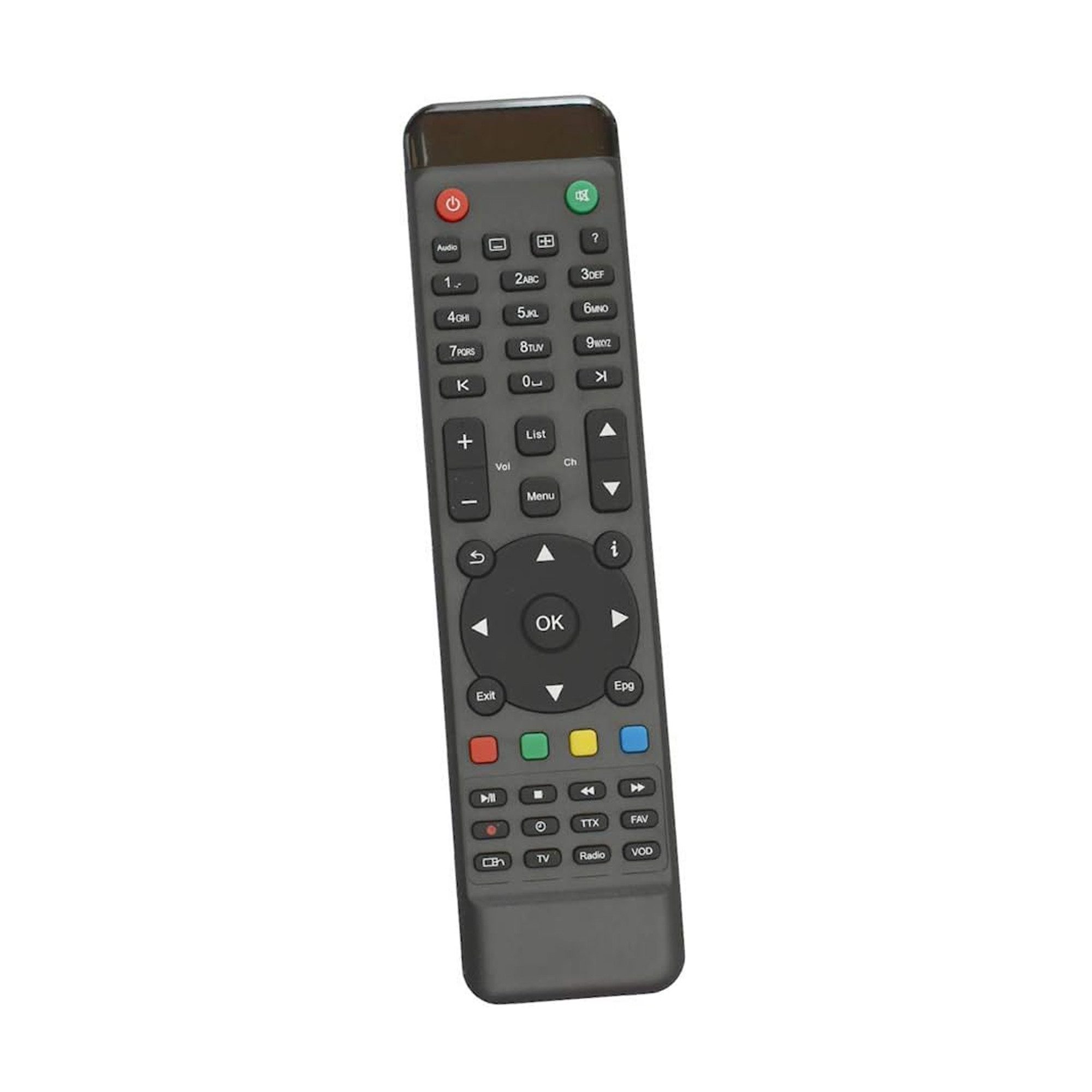 Ersatz Fernbedienung für Mutant HD 60 / Maxytec Multibox SAT-Receiver