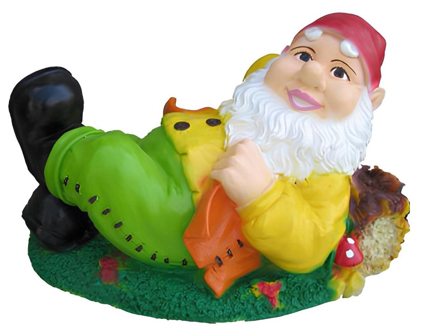 Xlmoebel Gartenzwerg Handgefertigte Zwergenstatue aus hochwertigem Material, (Skulptur K57x30cm), Hergestellt in Europa