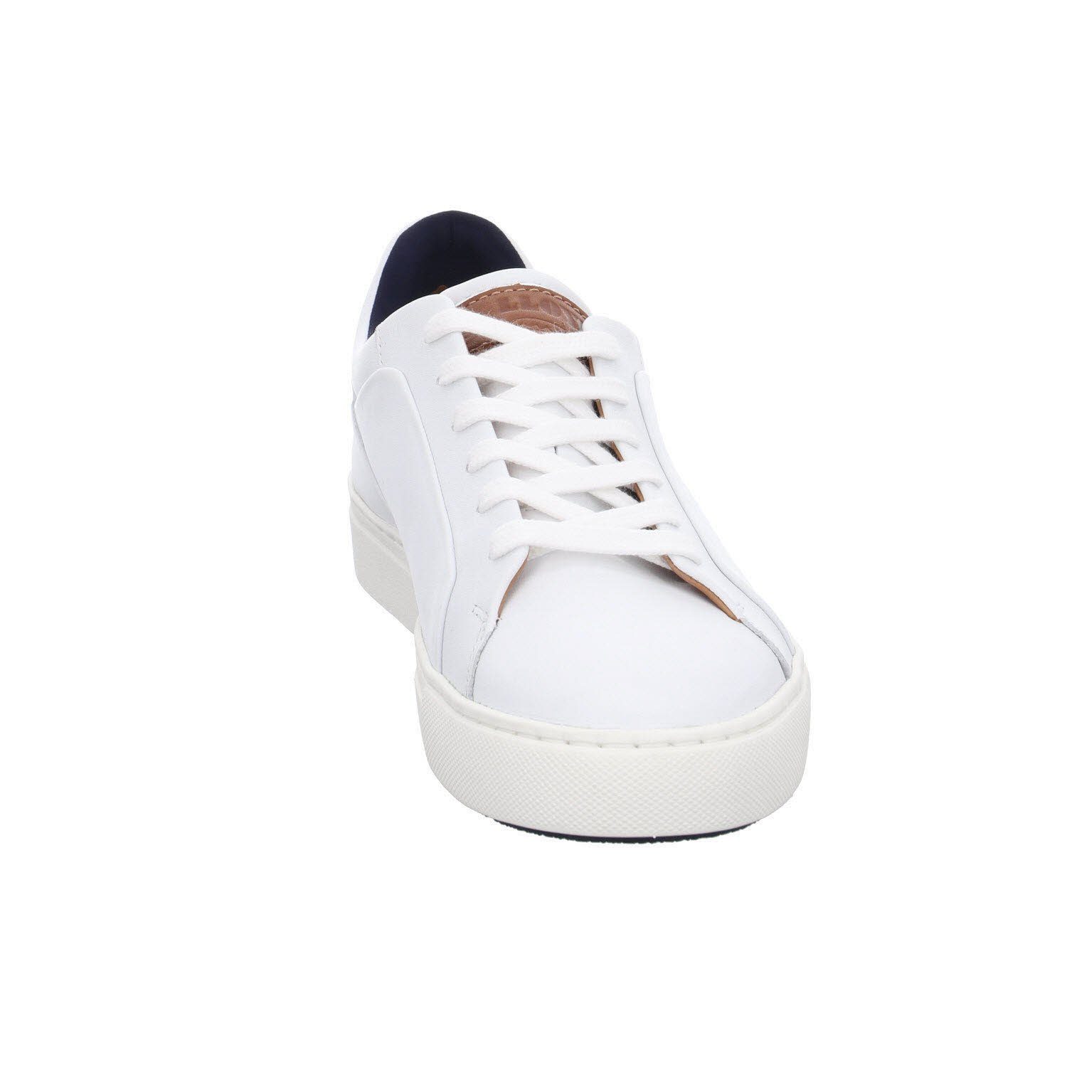 1 WHITE/WHISKY Schnürhalbschuhe Majuro - Lloyd Halbschuh Schnürschuh Herren Glattleder