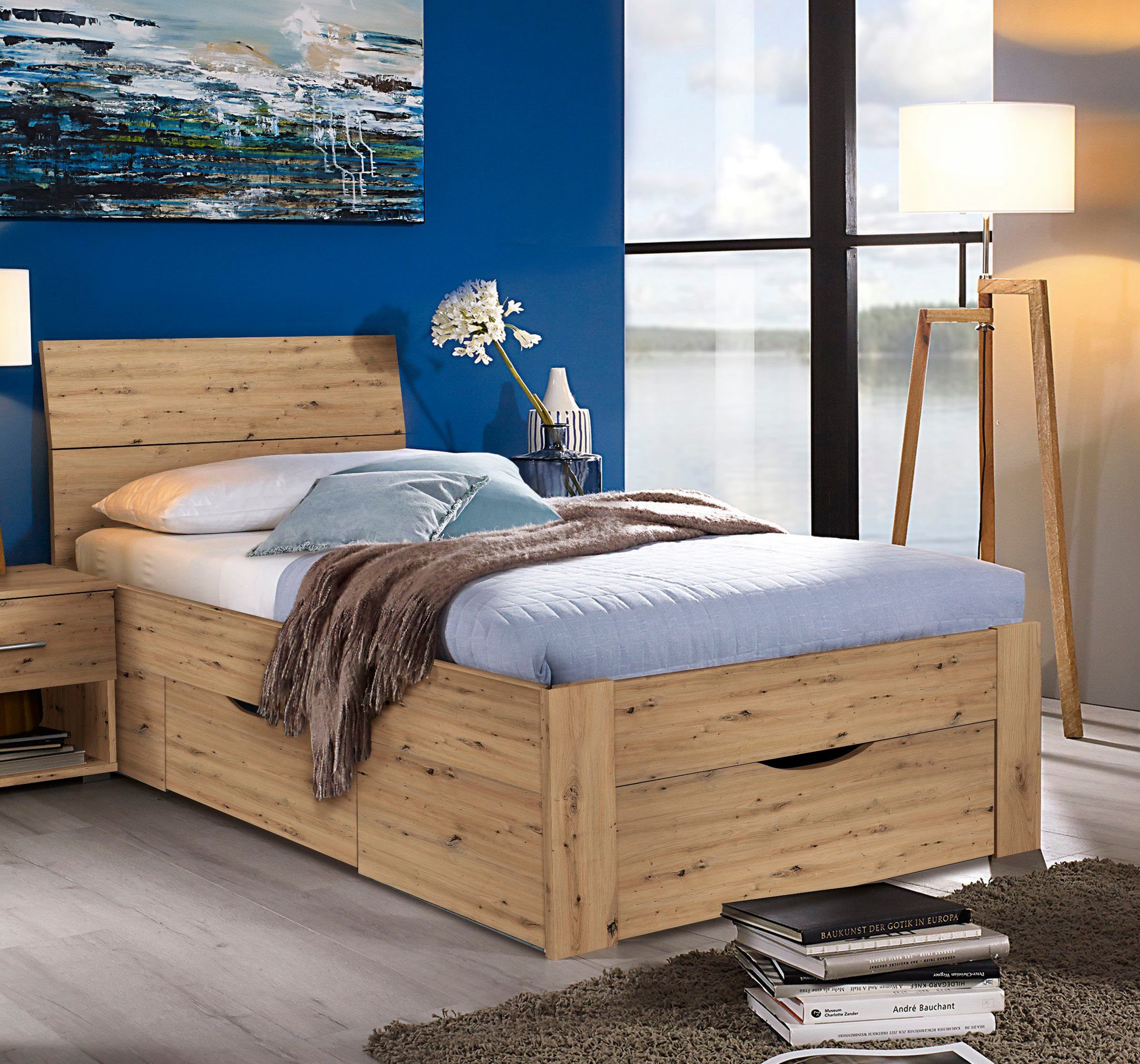 rauch Bett Einzelbett Doppelbett Stauraum FLEXX Breiten 90/140/180 cm, Einz günstig online kaufen