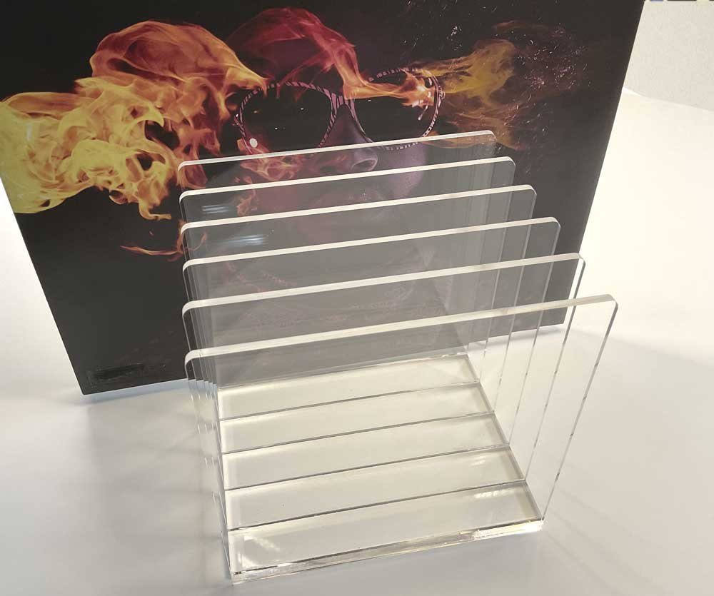 Cubix Aufbewahrungsbox Cubix Vinyl-Schallplattenständer günstig online kaufen
