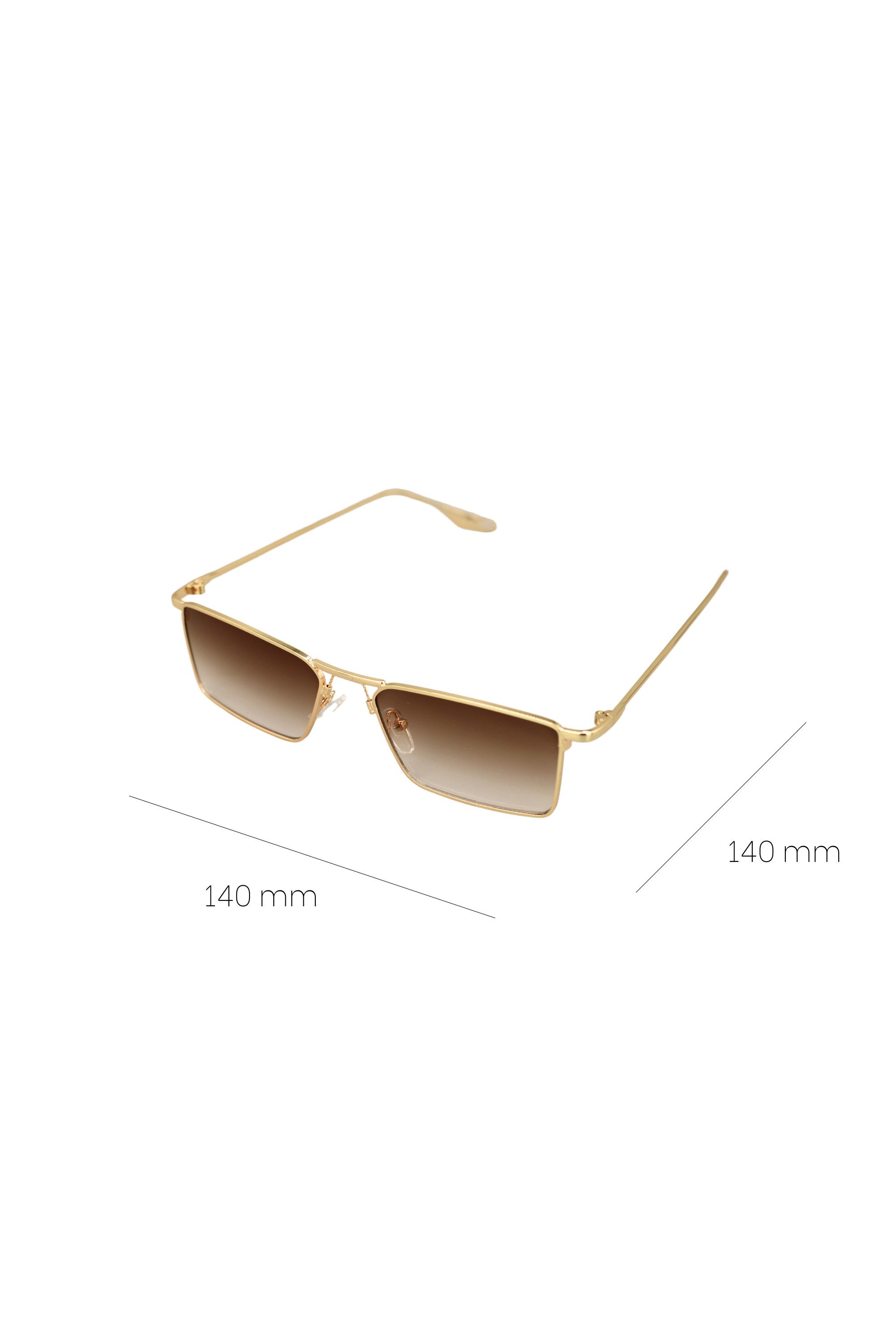 Solvera Sonnenbrille Solvera Damen-Sonnenbrille Sofia mit UV400 und Farbgläsern (Einzelstück, Einzelartikel) UV400 Schutz, farbige Gläser, edles Design