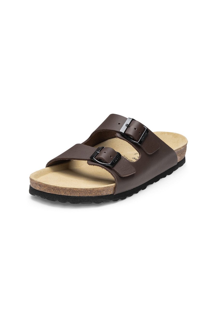 vitaform Unisex Pantoletten Vollrindleder Pantolette