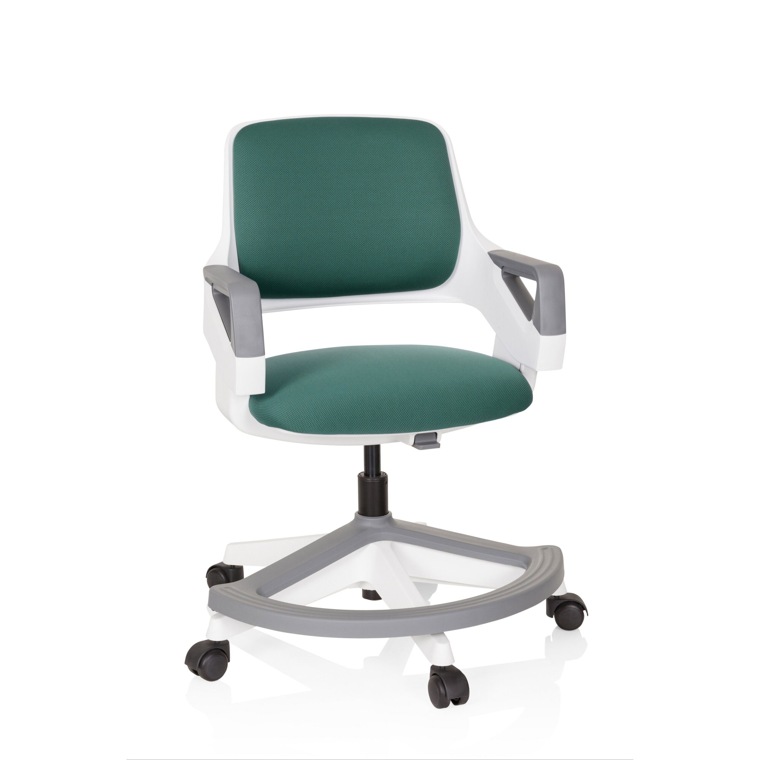hjh OFFICE Drehstuhl Kinderdrehstuhl Kid Flex Stoff mit Armlehnen (1 St), Kinder Bürostuhl mitwachsend, ergonomisch