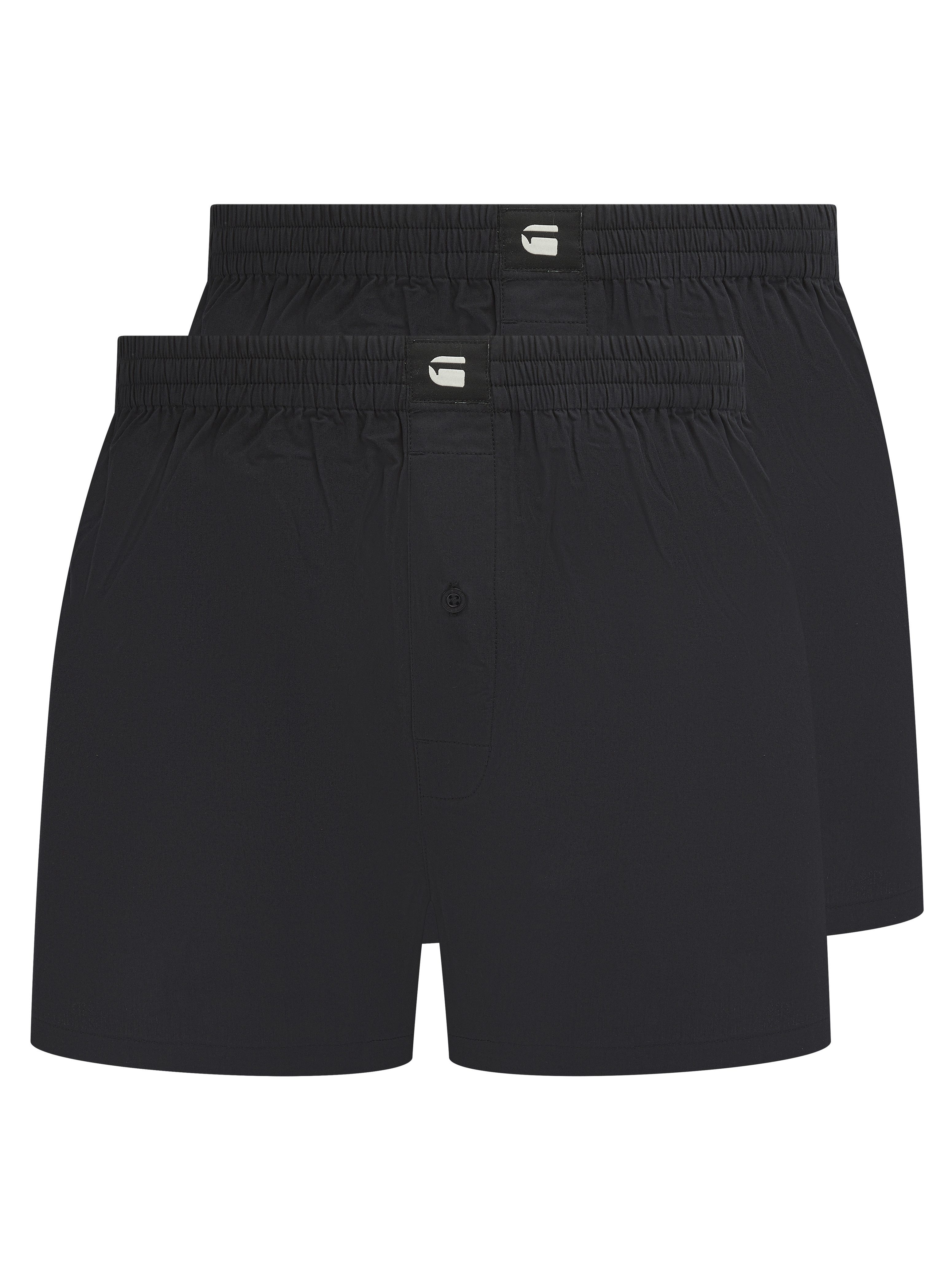 G-STAR Боксерские мужские трусы, боксерки ELM, 2 PACK WOVEN BOXER (Packung, 2-St) Baumwoll-Qualität im Doppelpack