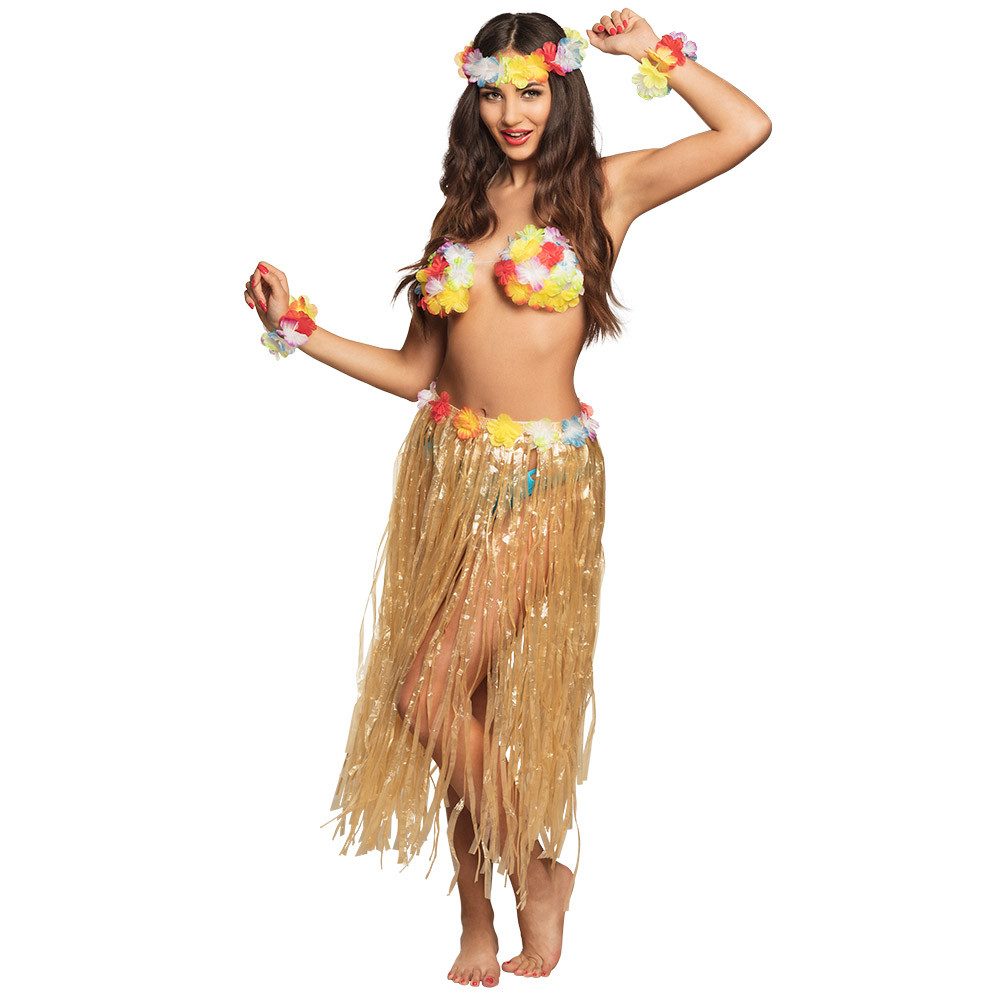 Boland Kostüm Hawaii Party Kostüm Set 'Paradise' 5-teilig, Mehr