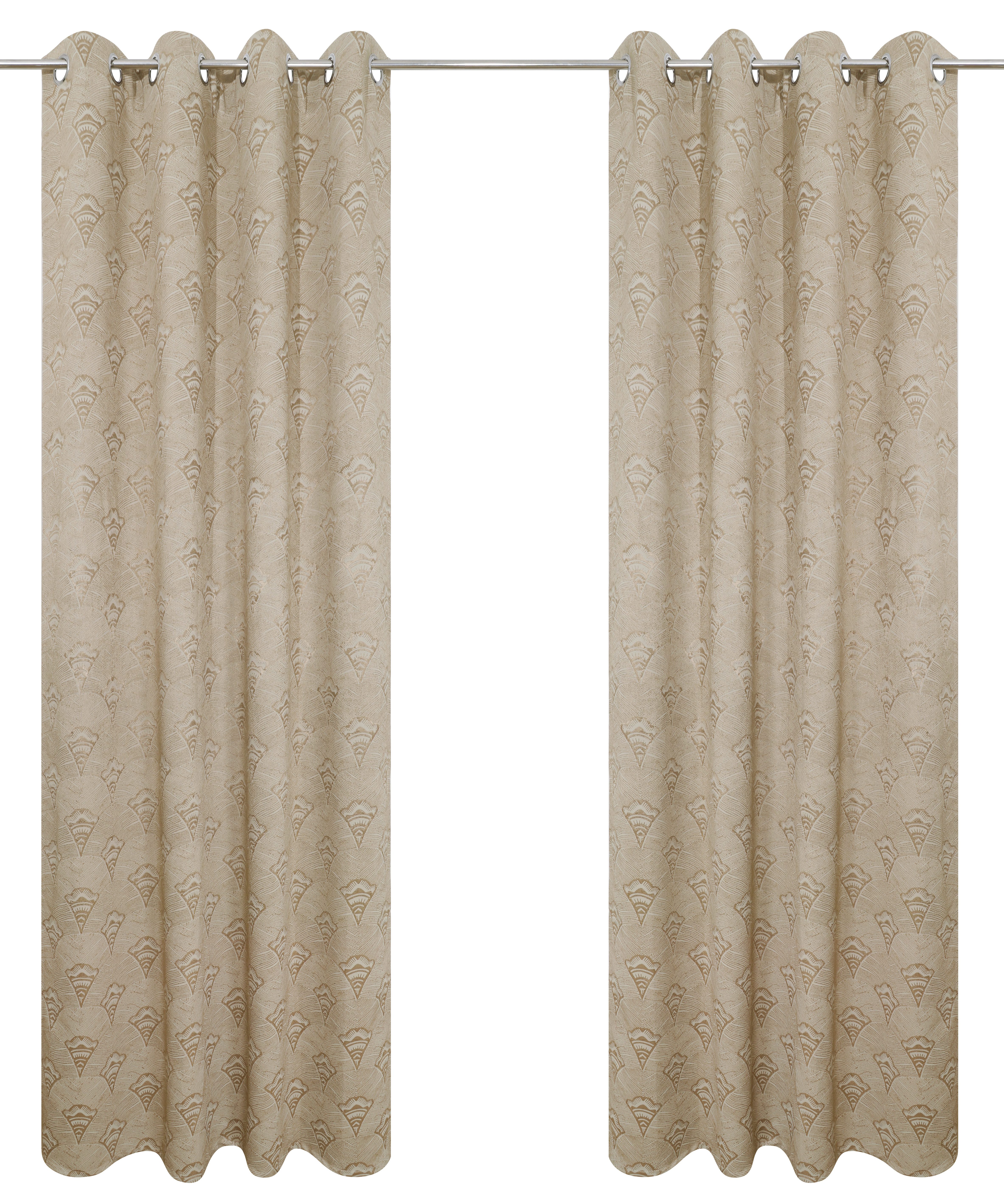 Bruno Banani Verdunkelungsvorhang Alessio (1 St), verdunkelnd, Elegantes Muster, Jacquard, verdunkelnder Vorhang, blickdicht, modern – Bild 2 von 5