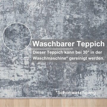 Teppich Avery, Myflair Möbel & Accessoires, rechteckig, Höhe: 10 mm, Kurzflor, modernes Design, waschbar, In- und Outdoor geeignet