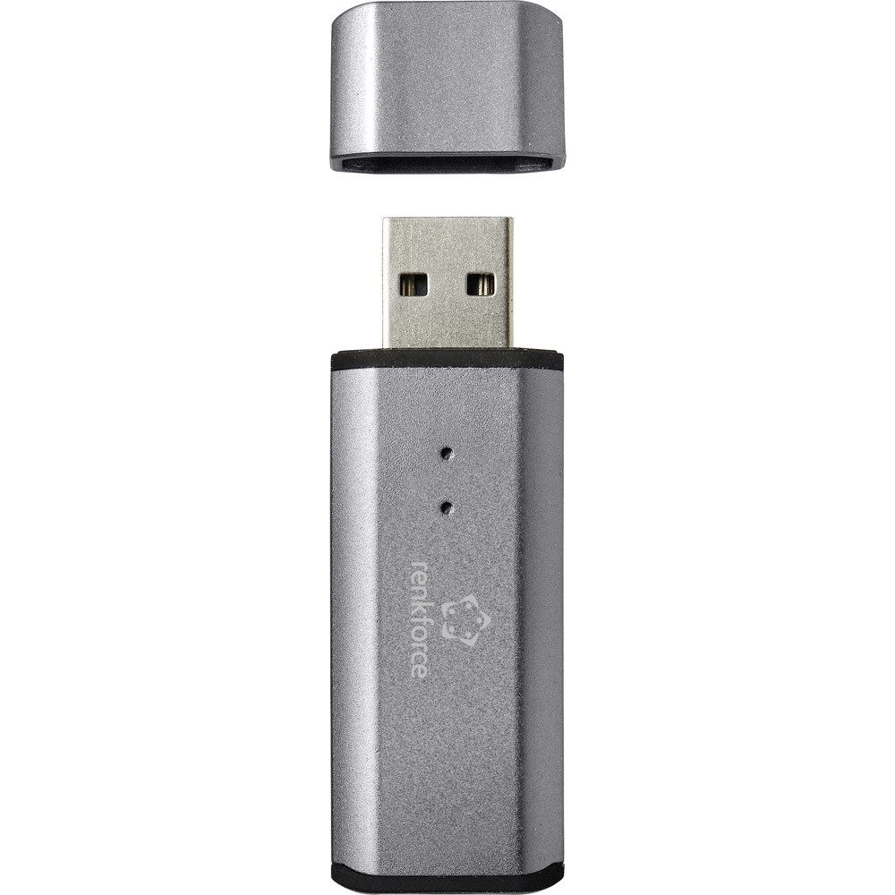 Renkforce Renkforce RF-UHA-300 Kopfhörerverstärker Grau (matt) Kopfhörerverstärker