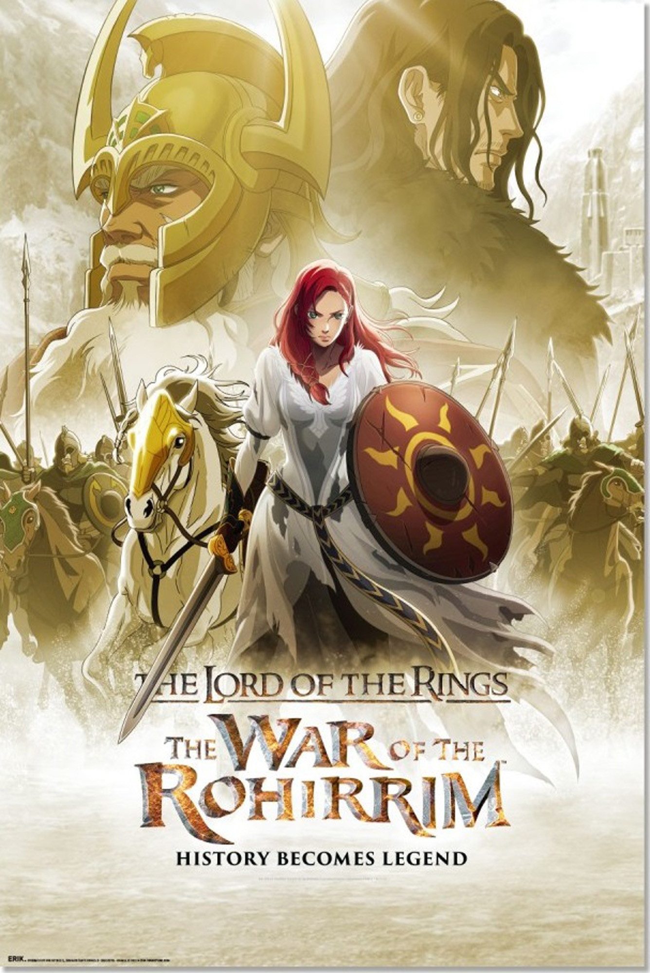 Poster Lord of the Rings - War of Rohhirim - Poster 61x91,5 cm