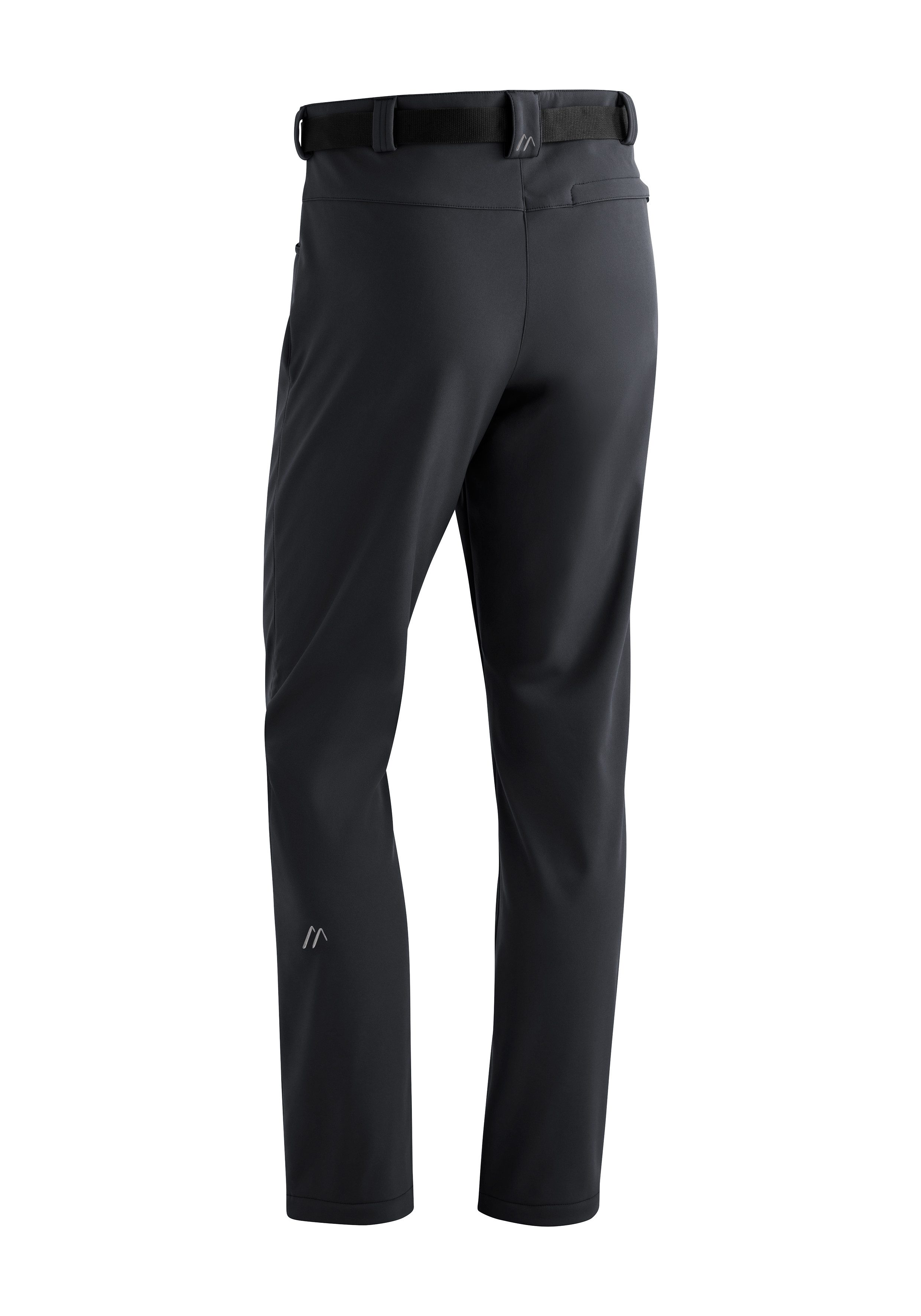 Maier Sports Funktionshose Perlit M warme Herren Softshellhose, Winter Outdoorhose, winddicht, Regular Fit