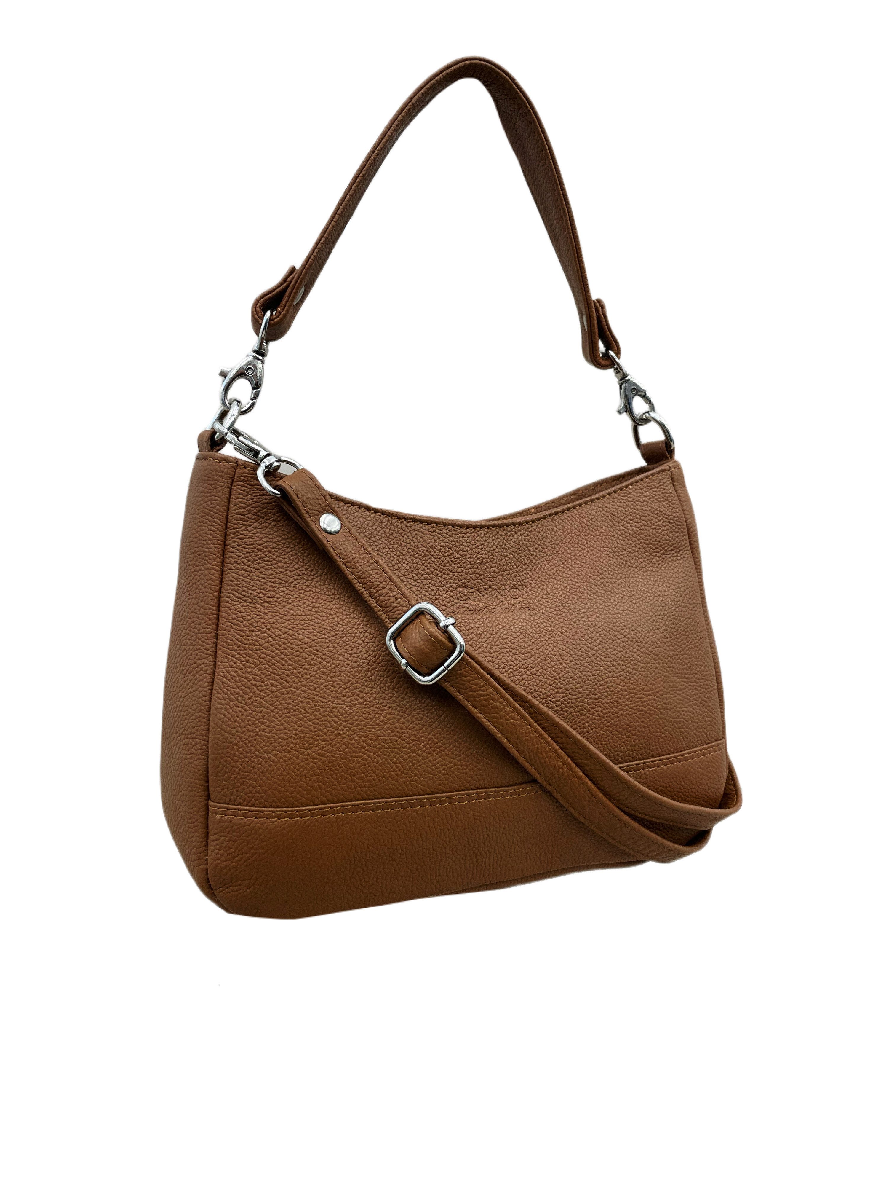 Cinino Handtasche AMINA, Ledertasche Kurzgrifftasche mit günstig online kaufen