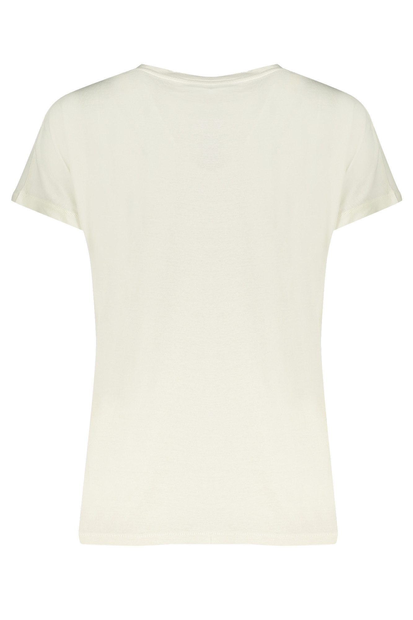 North Sails T-Shirt Weißes Damen Kurzarm-T-Shirt aus Bio-Baumwolle mit