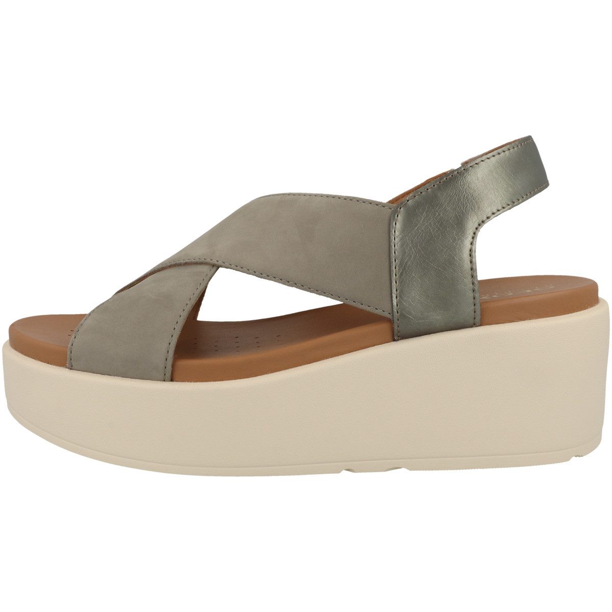 Geox D Xand 2.2S B Damen Keilsandalette Pumps, Wedges, Sandalette, Keilabsatz, Sandale
