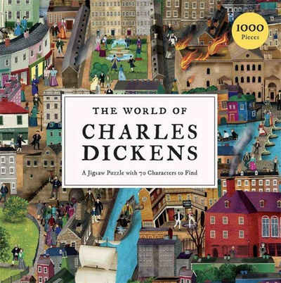 Laurence King Puzzle The World of Charles Dickens 1000 Piece Puzzle, Puzzleteile