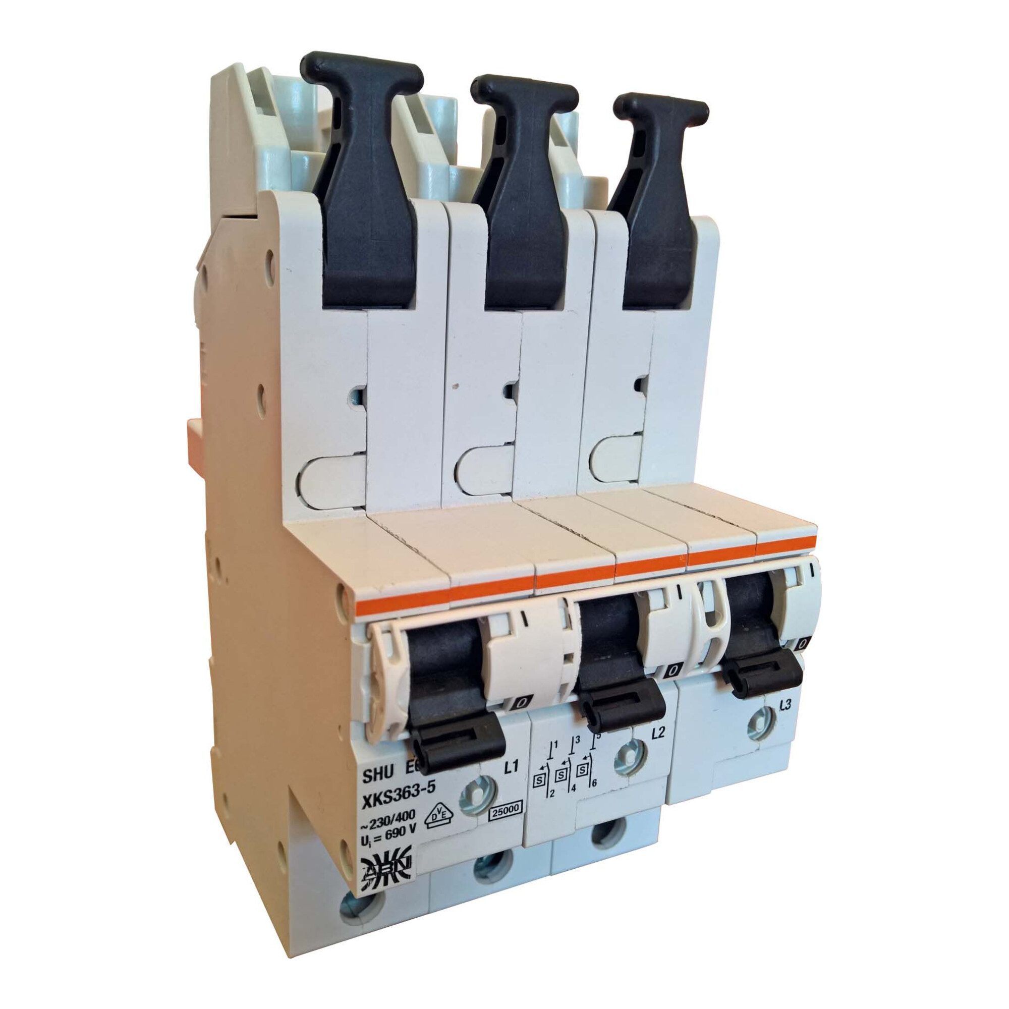 ABN Schalter ABN SHU-Schalter 3-polig 63A XKS363-5