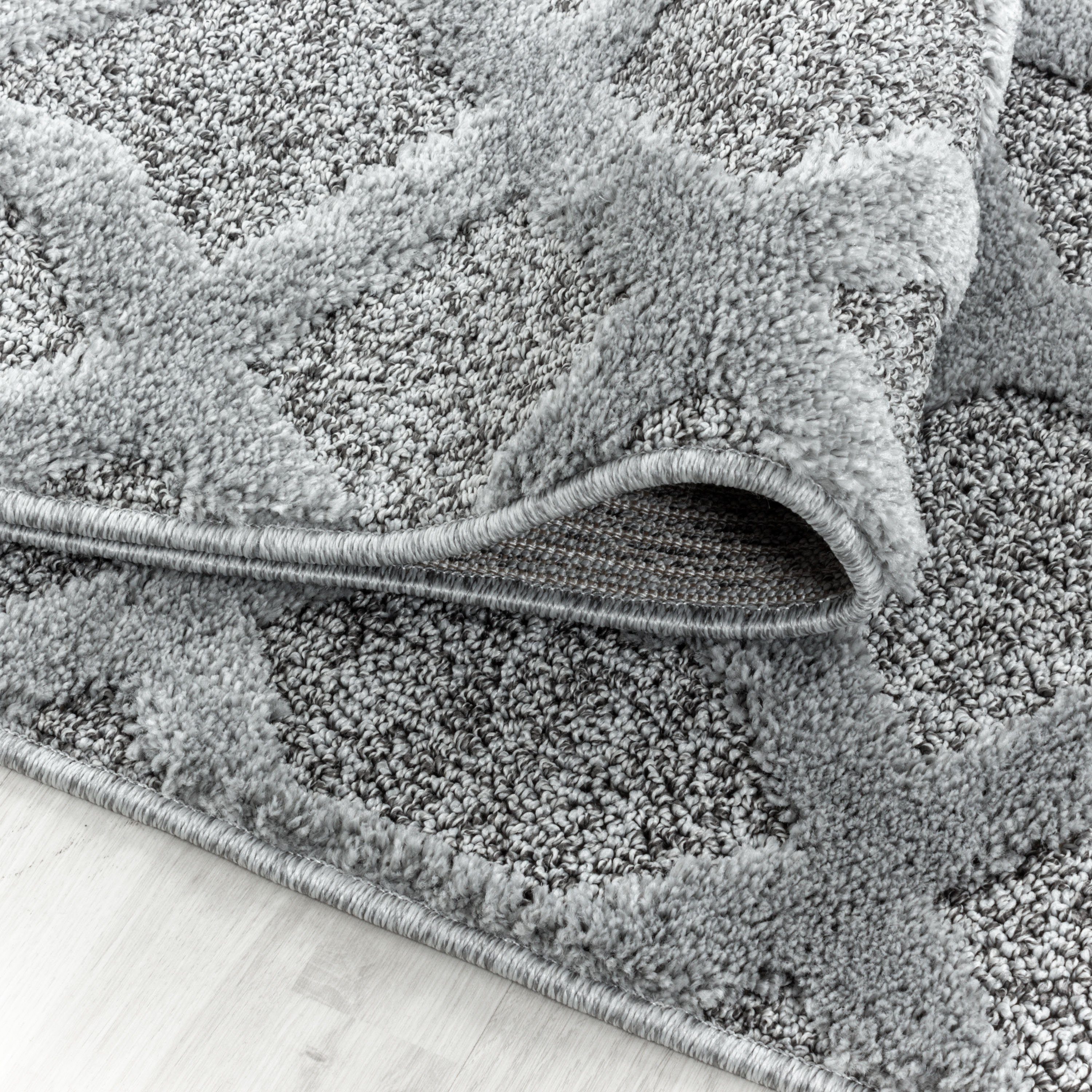Ayyildiz Teppiche Teppich »PISA 4703«, rund, 20 mm Höhe, auch rechteckig, H günstig online kaufen