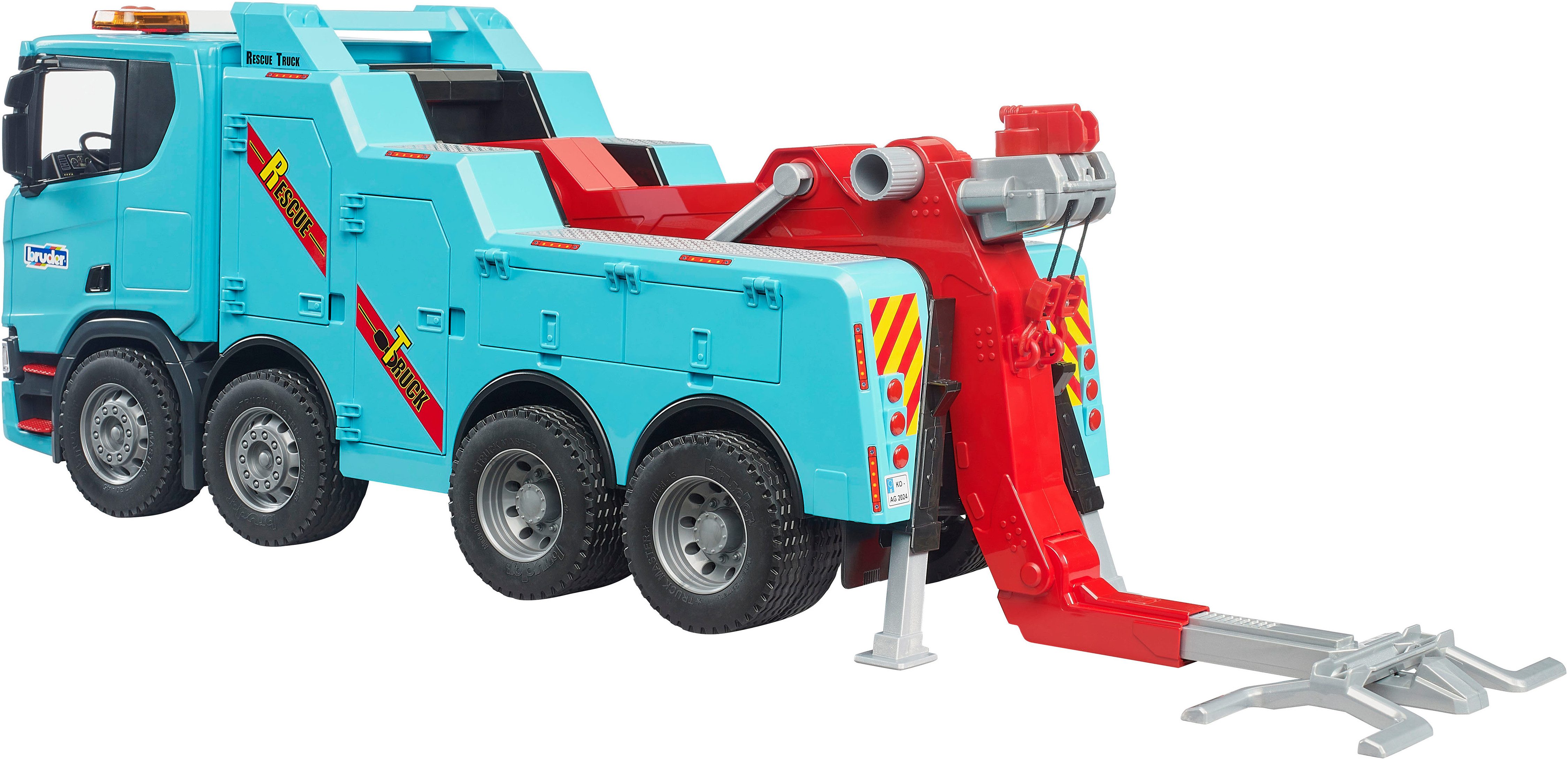 Bruder® Spielzeug-Abschlepper Scania Super 560R LKW Abschlepp LKW mit L+S Modul (03553)