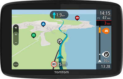 TomTom »GO CAMPER Tour« PKW-Navigationsgerät (Europa (48 Länder), Karten-Updates)