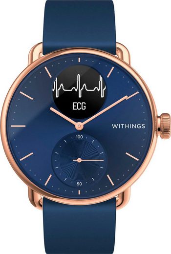 Withings ScanWatch 38mm Smartwatch (1,6 Zoll)