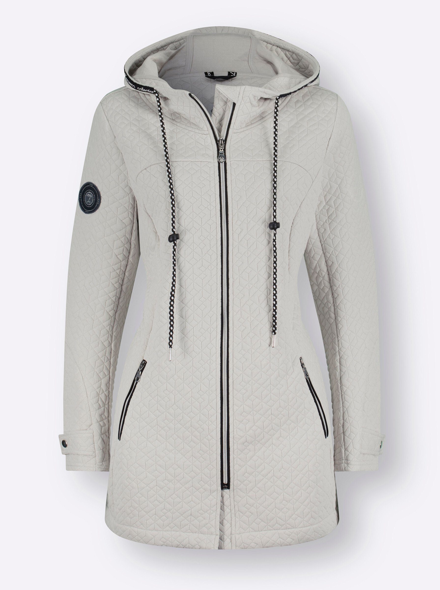 Shirtjacke Jersey-Jacke Langarm