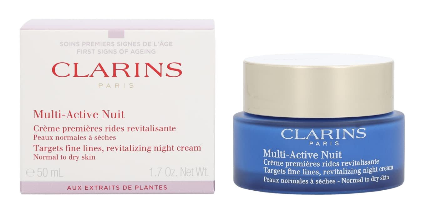 Clarins Anti-Aging-Creme CLARINS Multi-Active Nachtcreme - Normale bis trockene Haut aromatisch