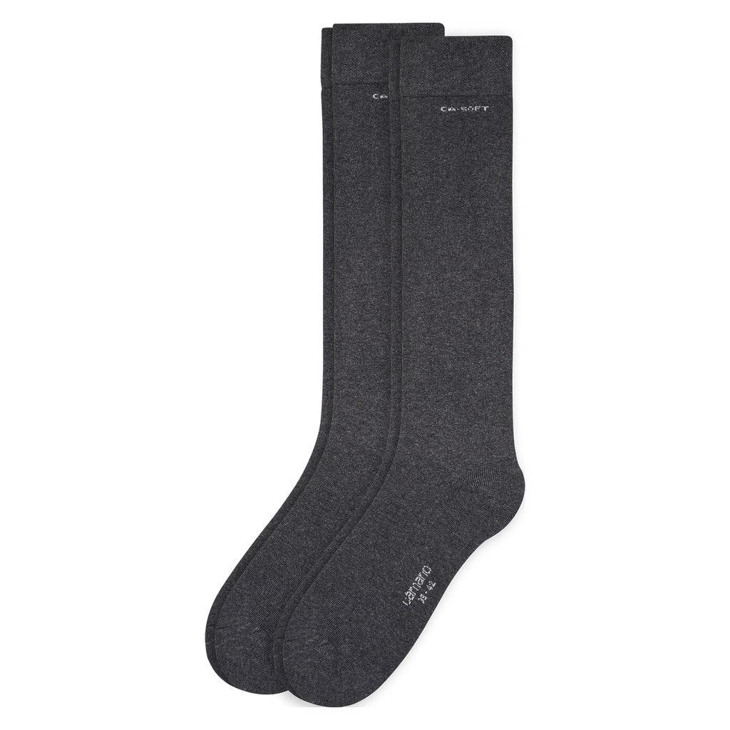 Kniestrümpfe Unisex ca-soft Knee-high 2p