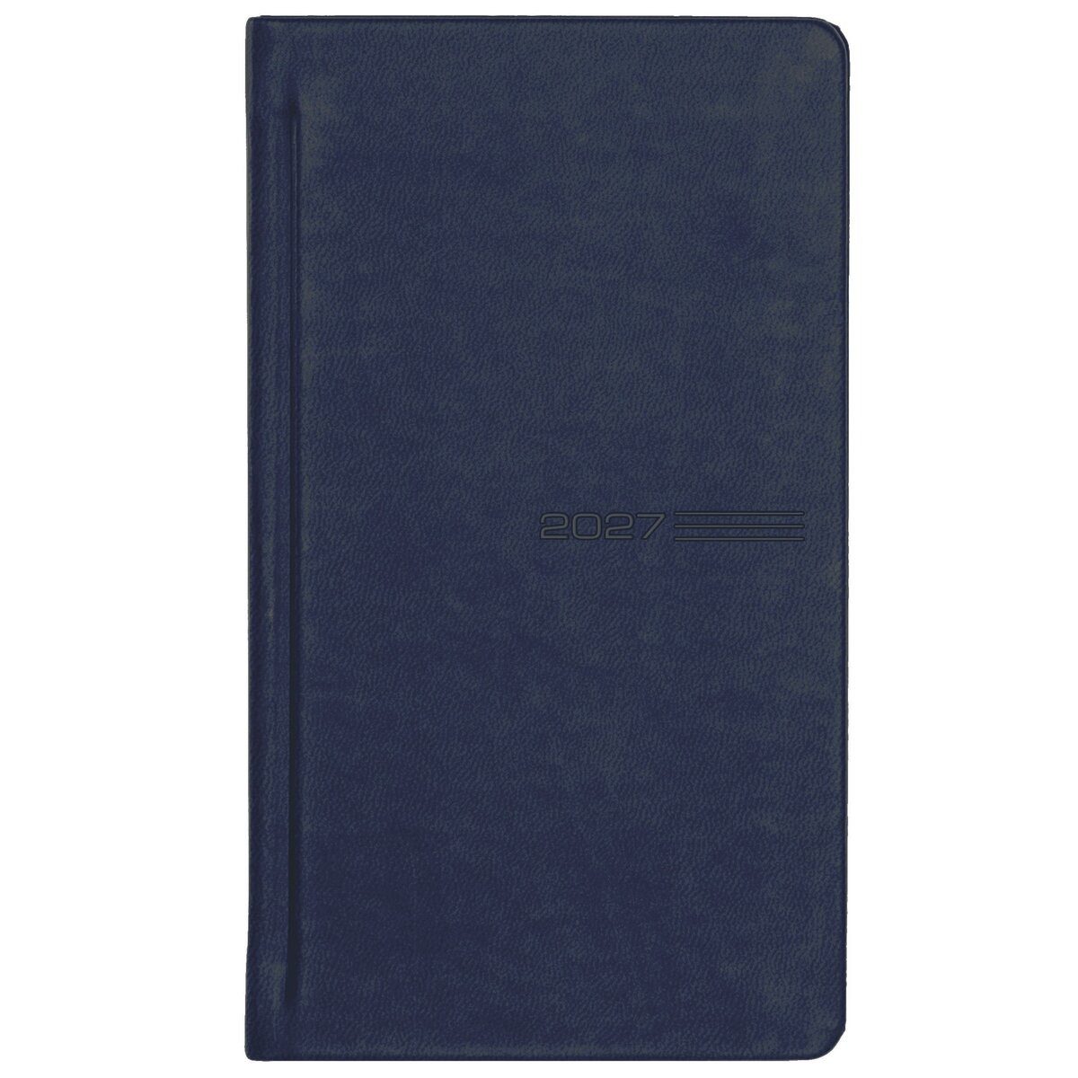 GÜSS Kalender Taschenkalender Taschenkalender 8,7x15,3cm 1 Woche / 2 Seiten blau 2027