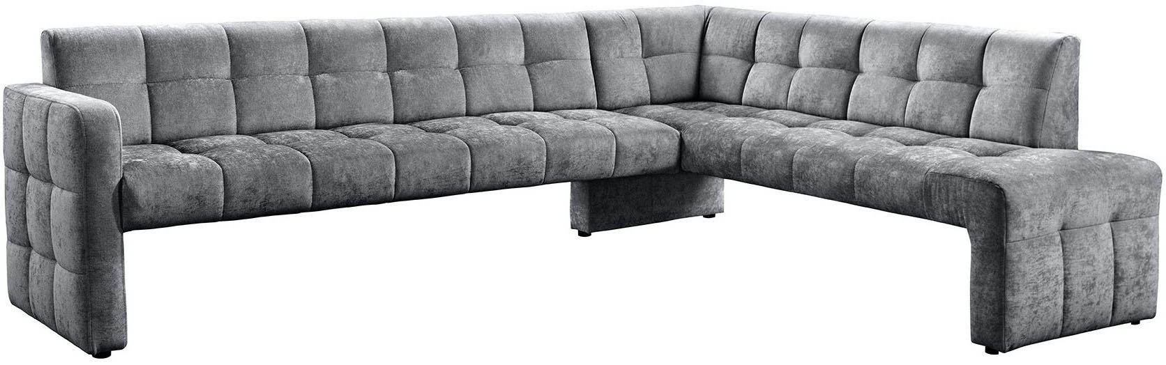 exxpo - sofa fashion Essbank Barista, bequem und elegant, hohe Bodenfreiheit, Eckbank Barista bequem und elegant, hochwertige Detailverarbeitung