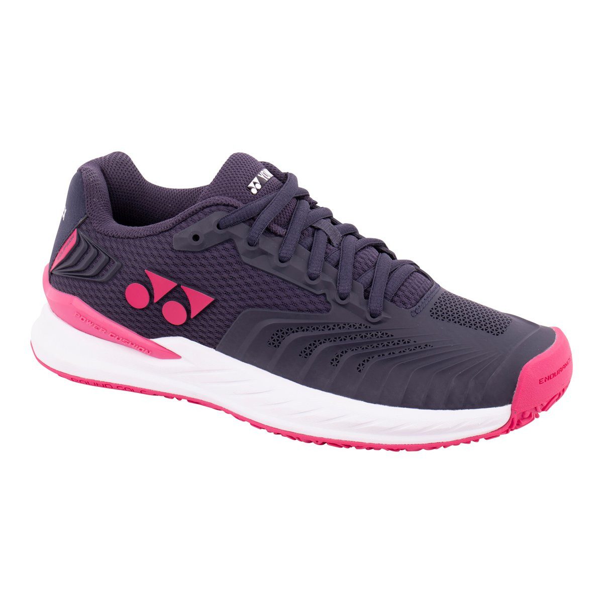 Yonex Power Cushion Eclipsion 4 Clay/Sandplatz/Stabilität navyblau Damen Tennisschuh