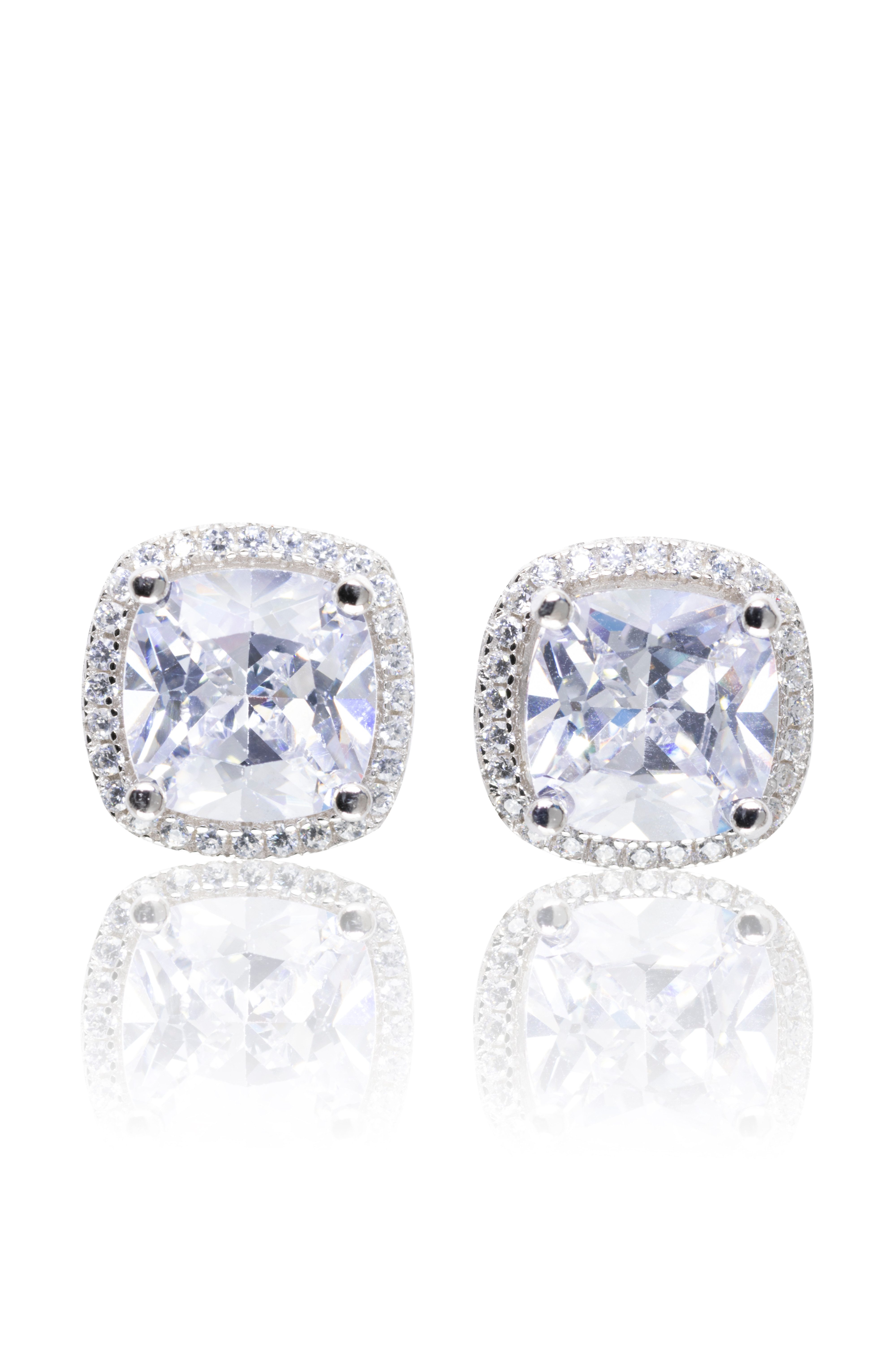 SCHEPPE SCHMUCK Paar Ohrstecker Ohrstecker - 925 Sterling Silber - Solitär günstig online kaufen