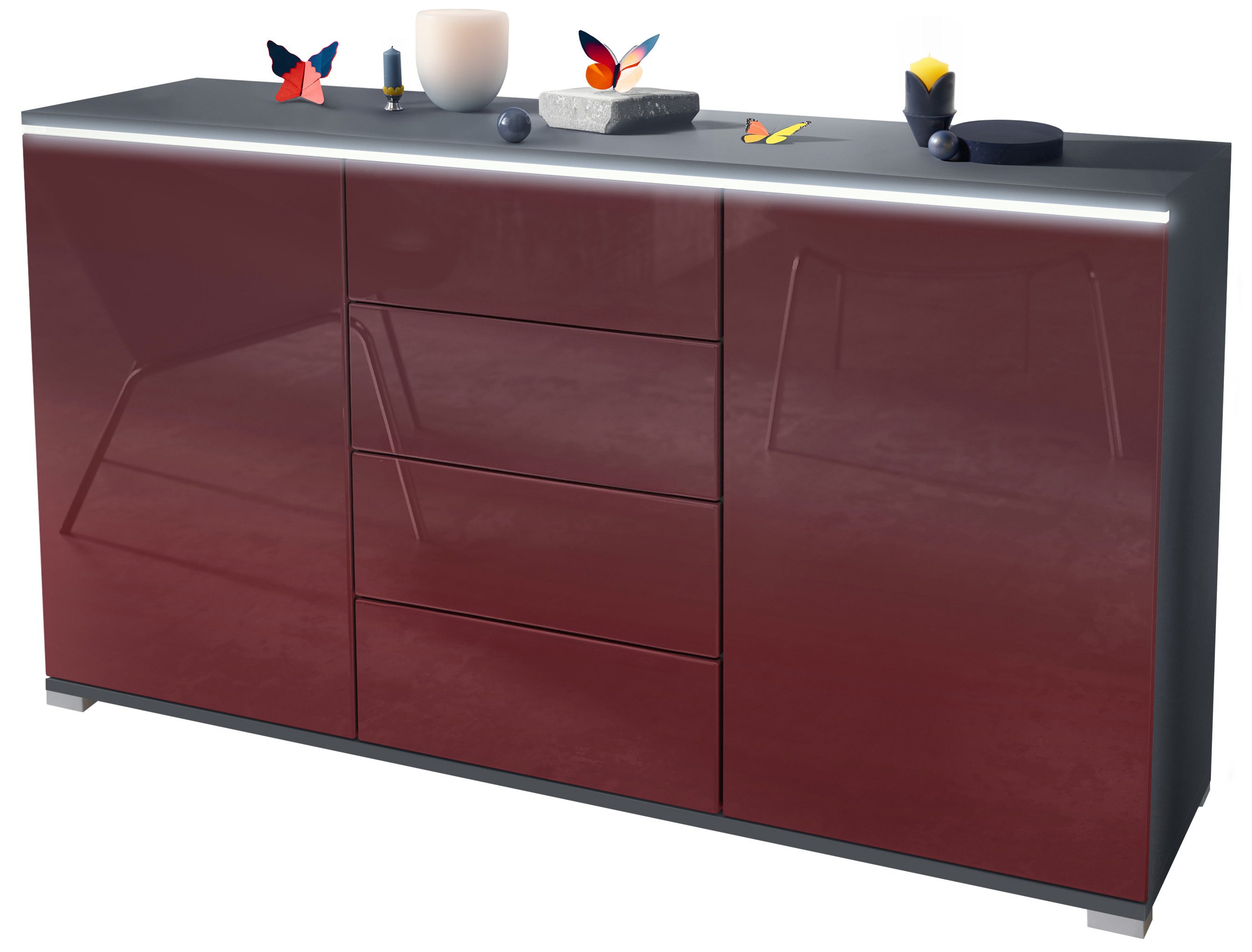 Vladon Sideboard Faro V1 (Kommode mit günstig online kaufen