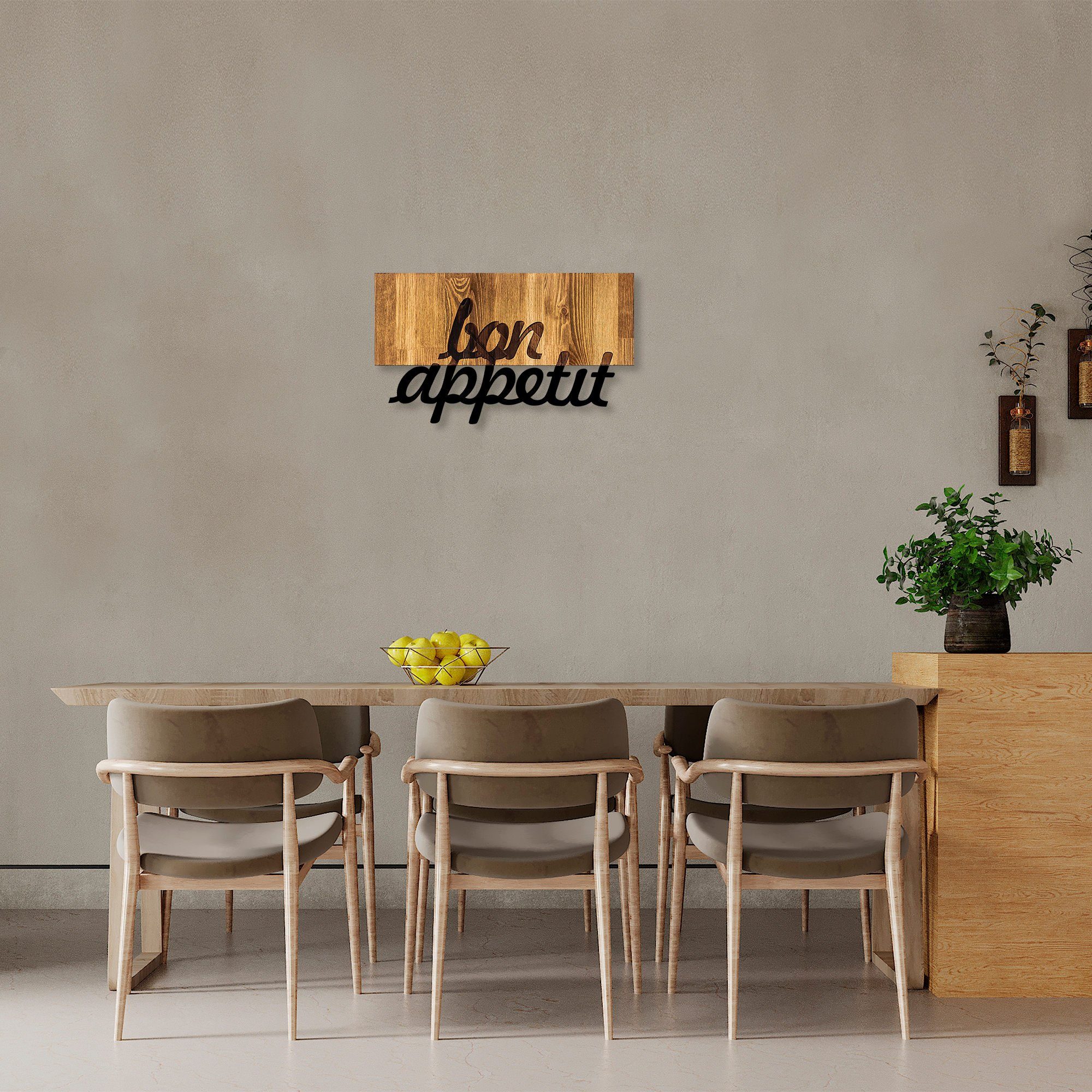 Wallity Wanddekoobjekt 50% WOODEN günstig online kaufen