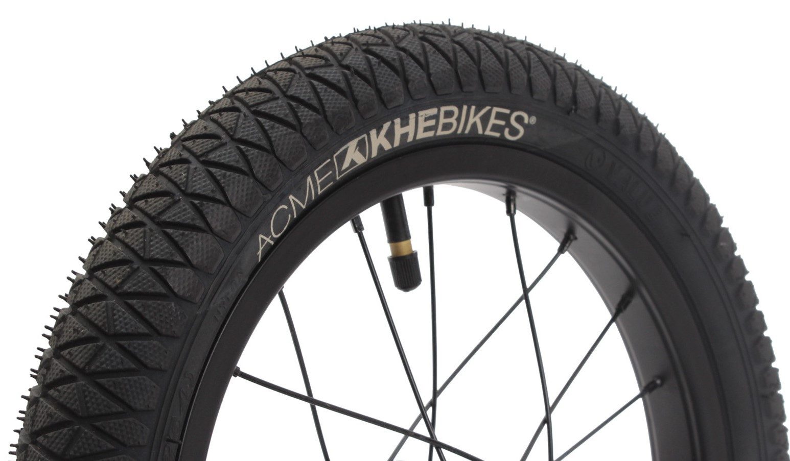 KHEbikes Fahrradreifen BMX Reifen KHE ACME 14 Zoll x 2,125 Zoll Schwarz, BMX & Kinderräder 14 Zoll x 2,125"
