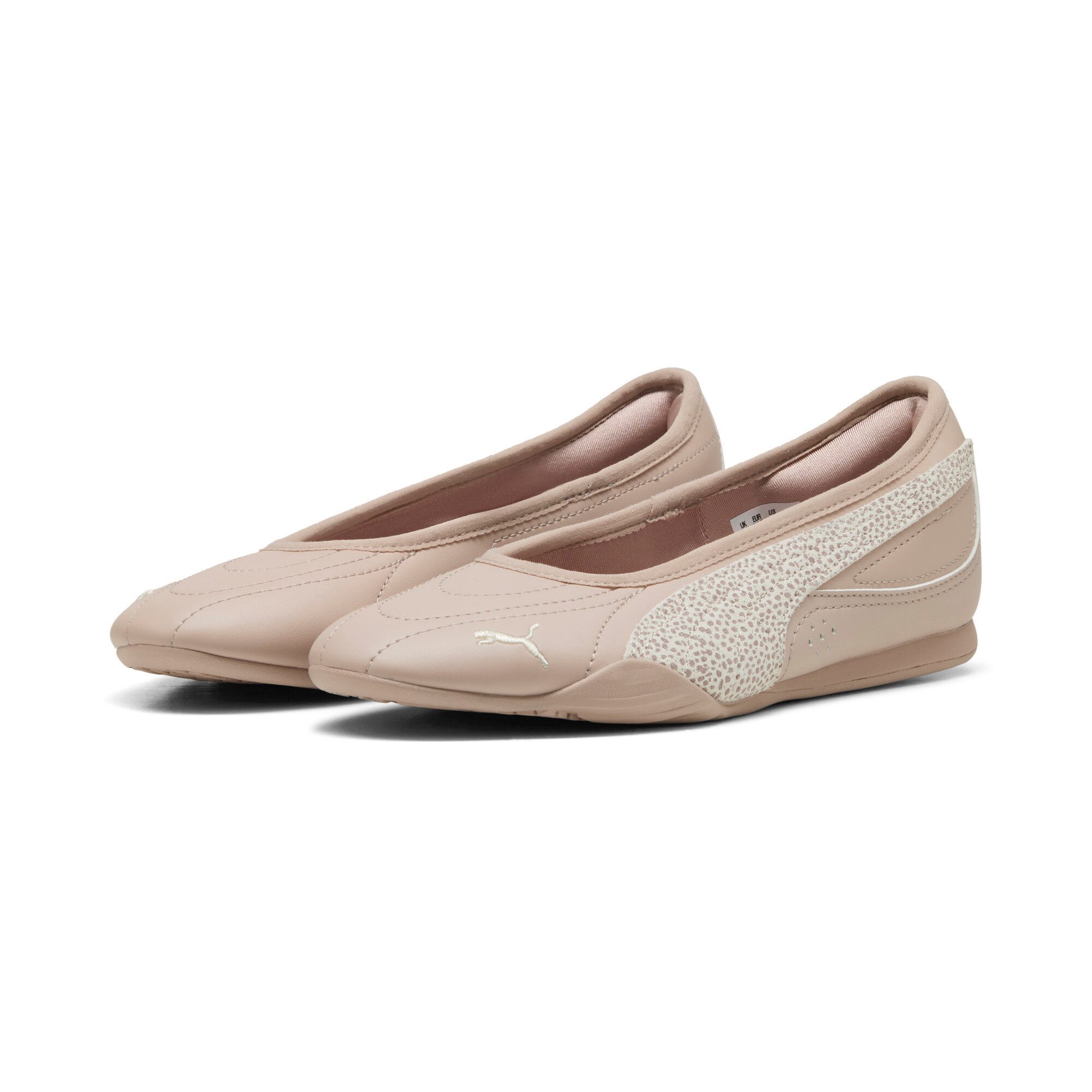 PUMA CATCH SOLEIL BALLERINA TOPCAT Sneaker mit Leo-Print, mit Schnürung, mit profilierter Gummi-Laufsohle