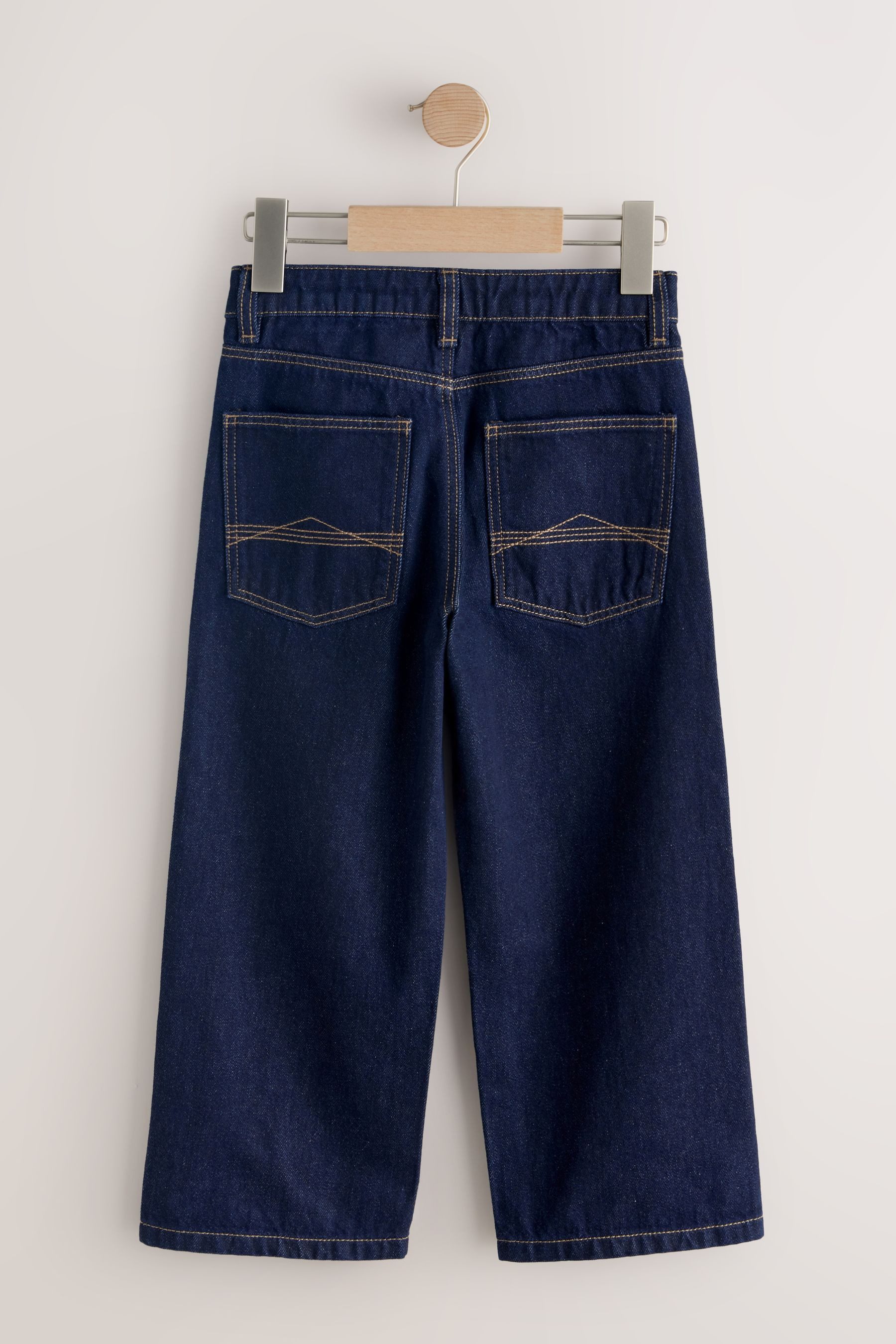 Next Weite Jeans Jeans mit durchgehendem Print (1-tlg)