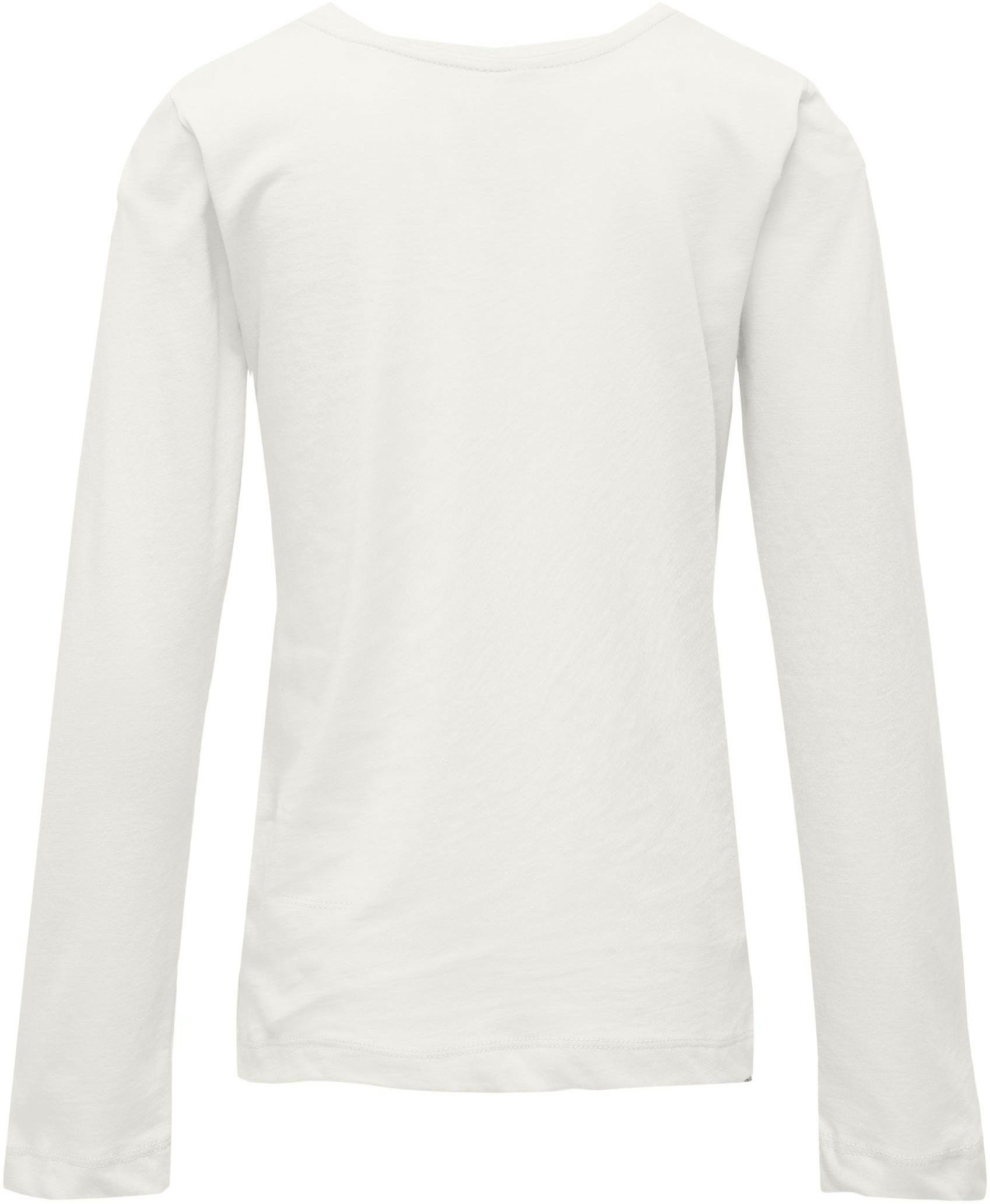KIDS ONLY Langarmshirt KOGNEW ONLY L/S TEE JRS NOOS in Basic-Form
