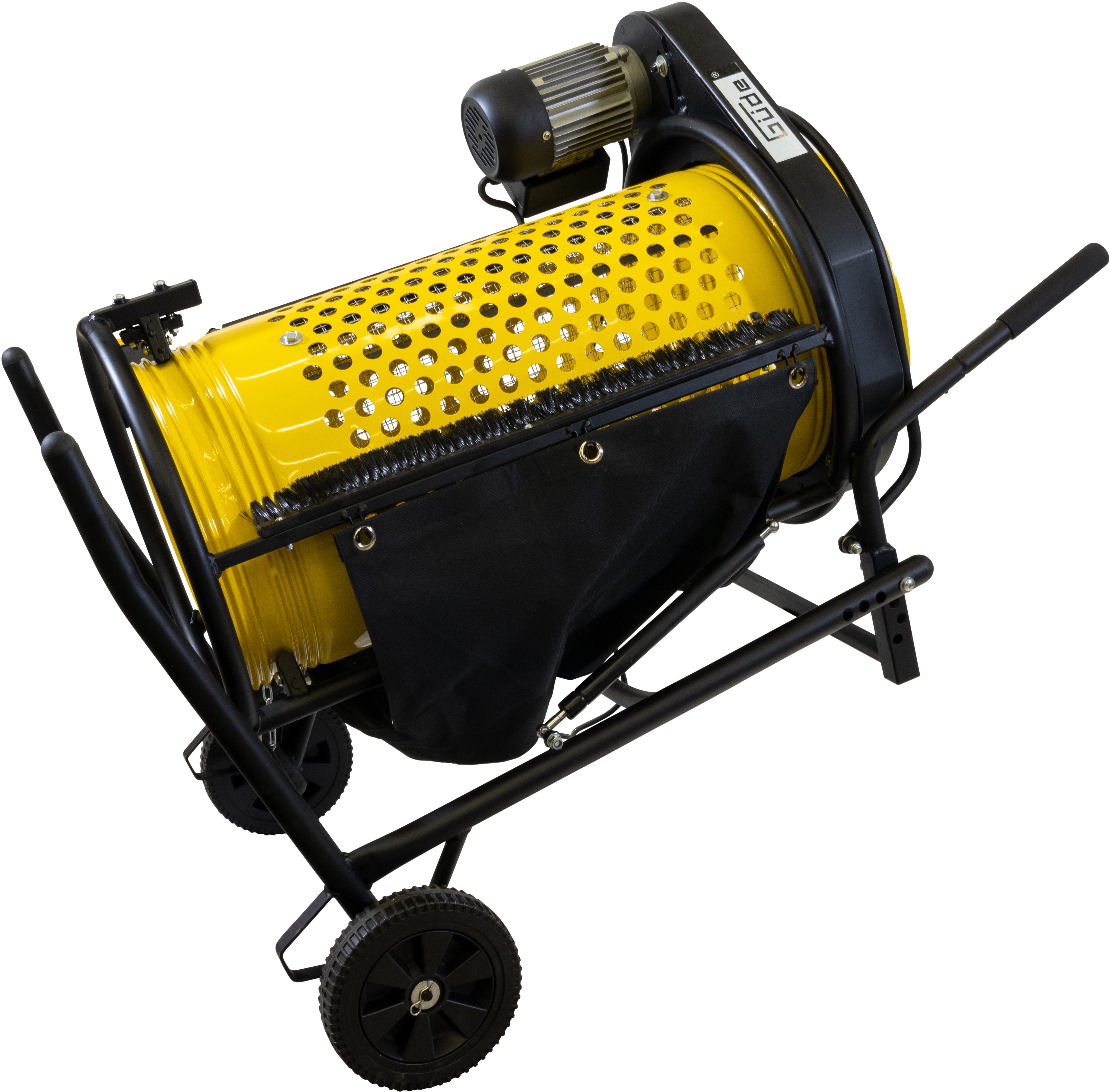 Güde Rollsieb GRS 375, Kunststoff, Metall, ideal für Kompost, Erde und Sand