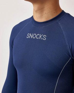 SNOCKS Thermounterhemd »Thermo Set für Herren Thermounterwäsche« (1-St) perfekt für alle Wintersportaktivitäten, atmungsaktiv und wärmeisolierend