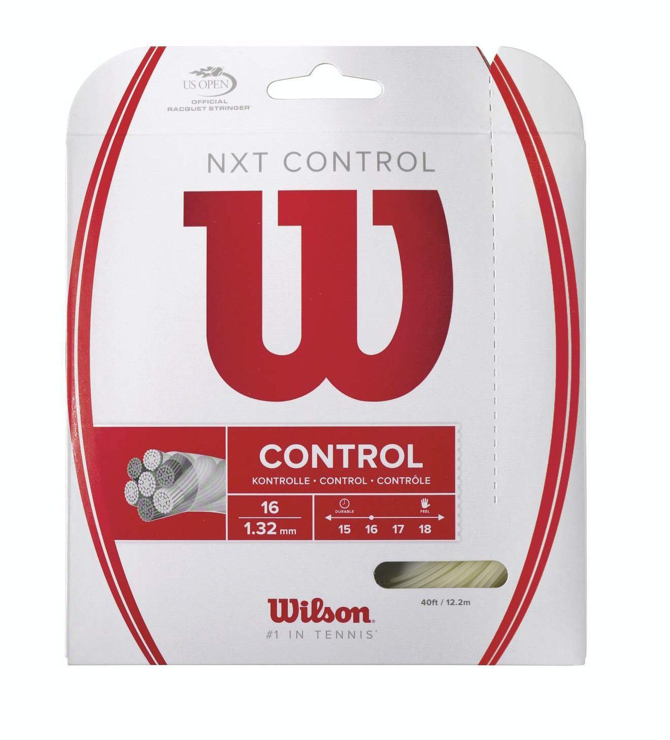 Tennissaite NXT Control (Armschonung+Kontrolle) natur 12m Set