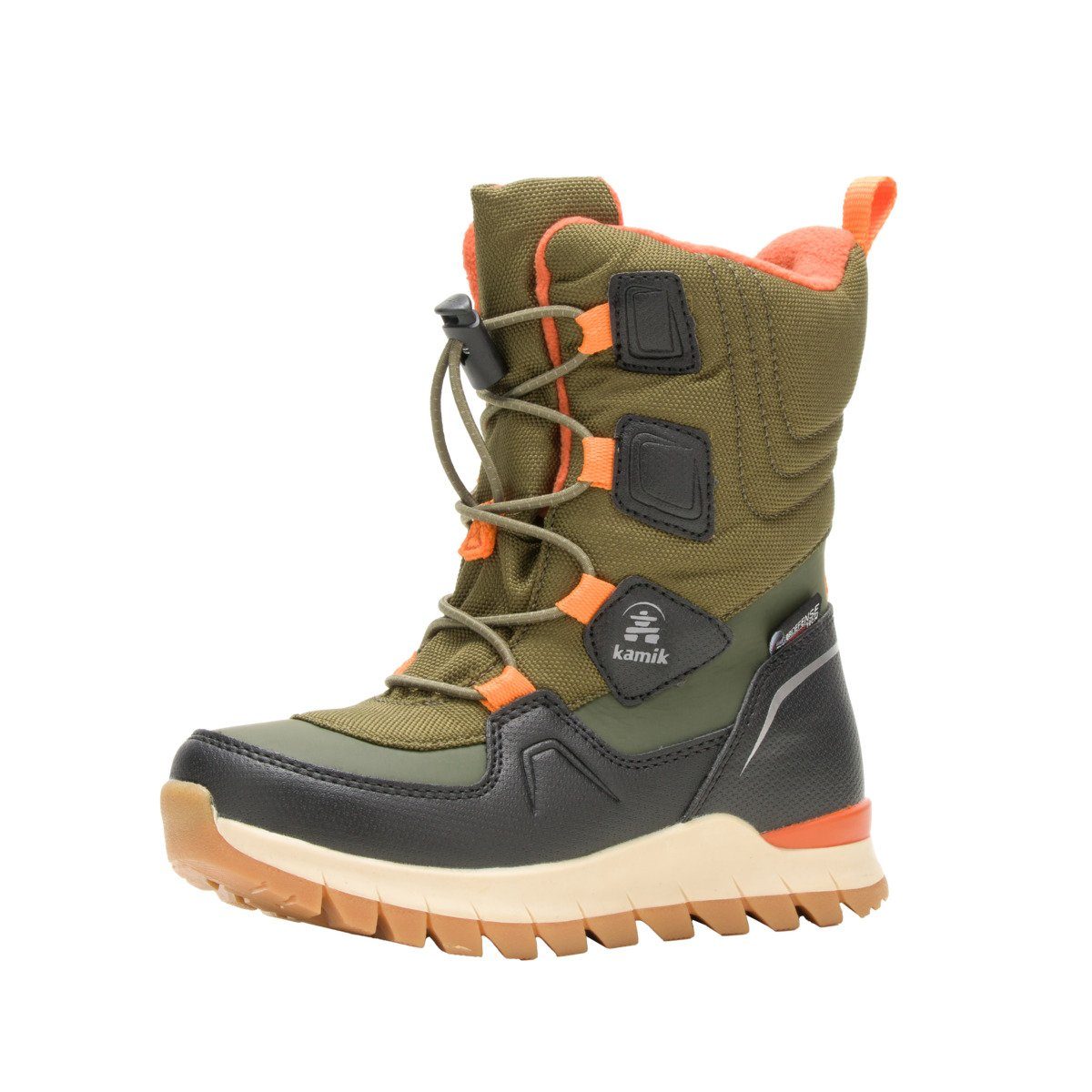 Jungen gruen BOUNCER2 Winterstiefel Kamik