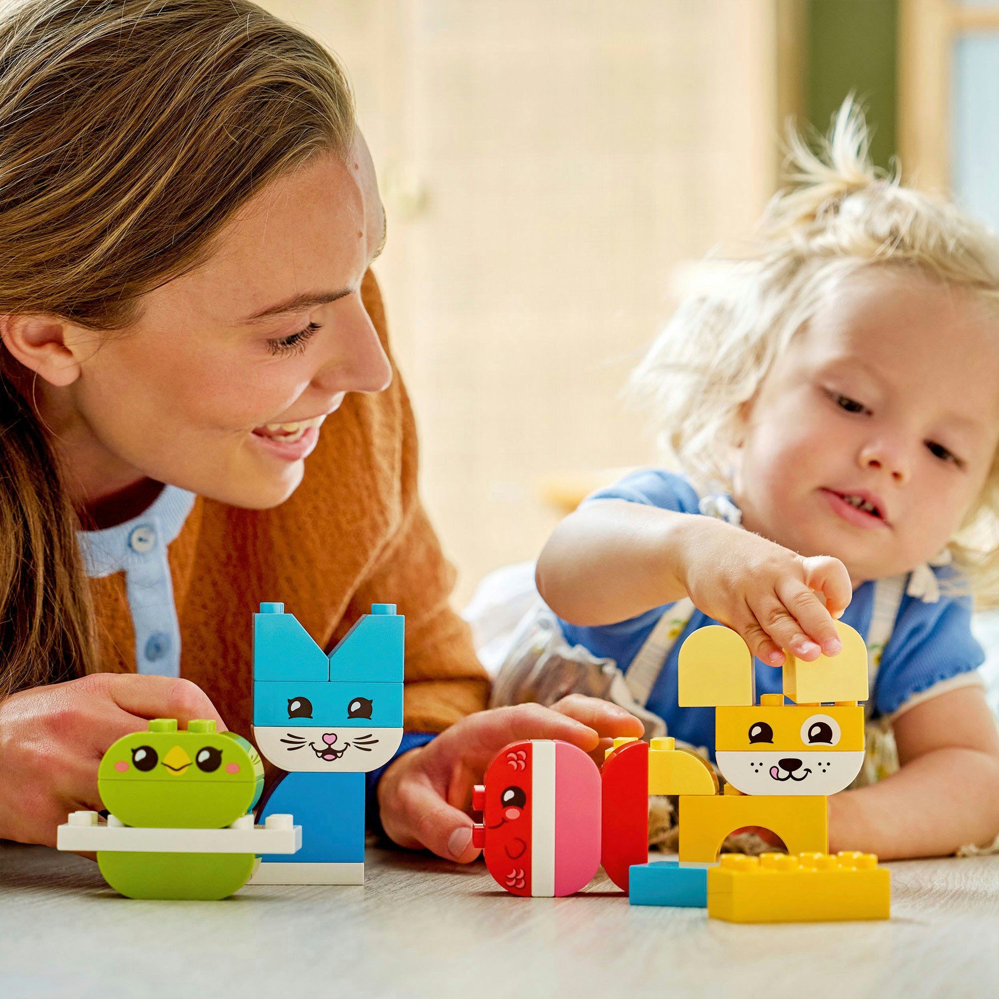 LEGO® 3-in-1 Kreative Tiere (10477), LEGO DUPLO My First Konstruktionsspielsteine, (24 St), Made in Europe