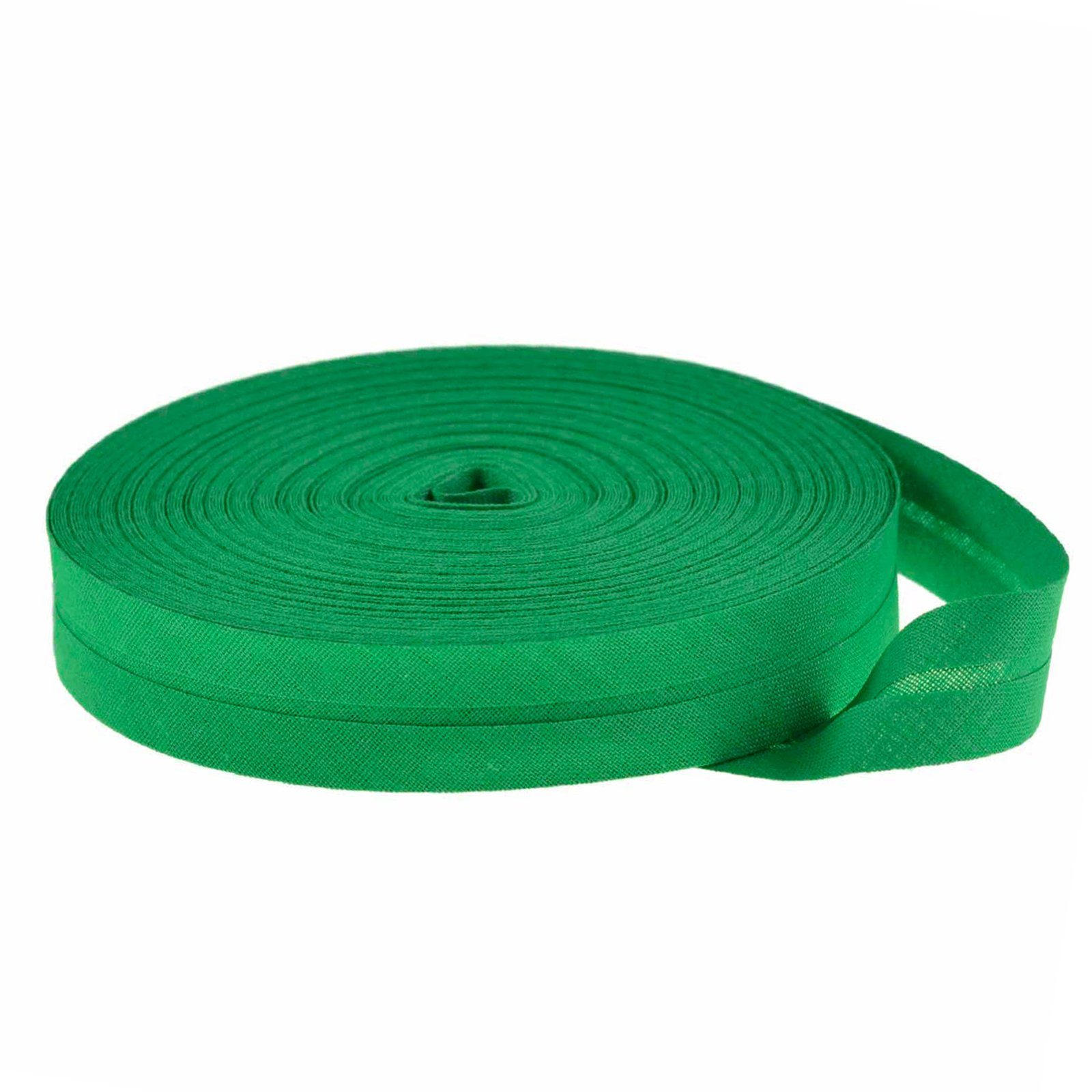 Webband Schrägband 25m Baumwolle 14mm gefalzt Einfassband Nahtband