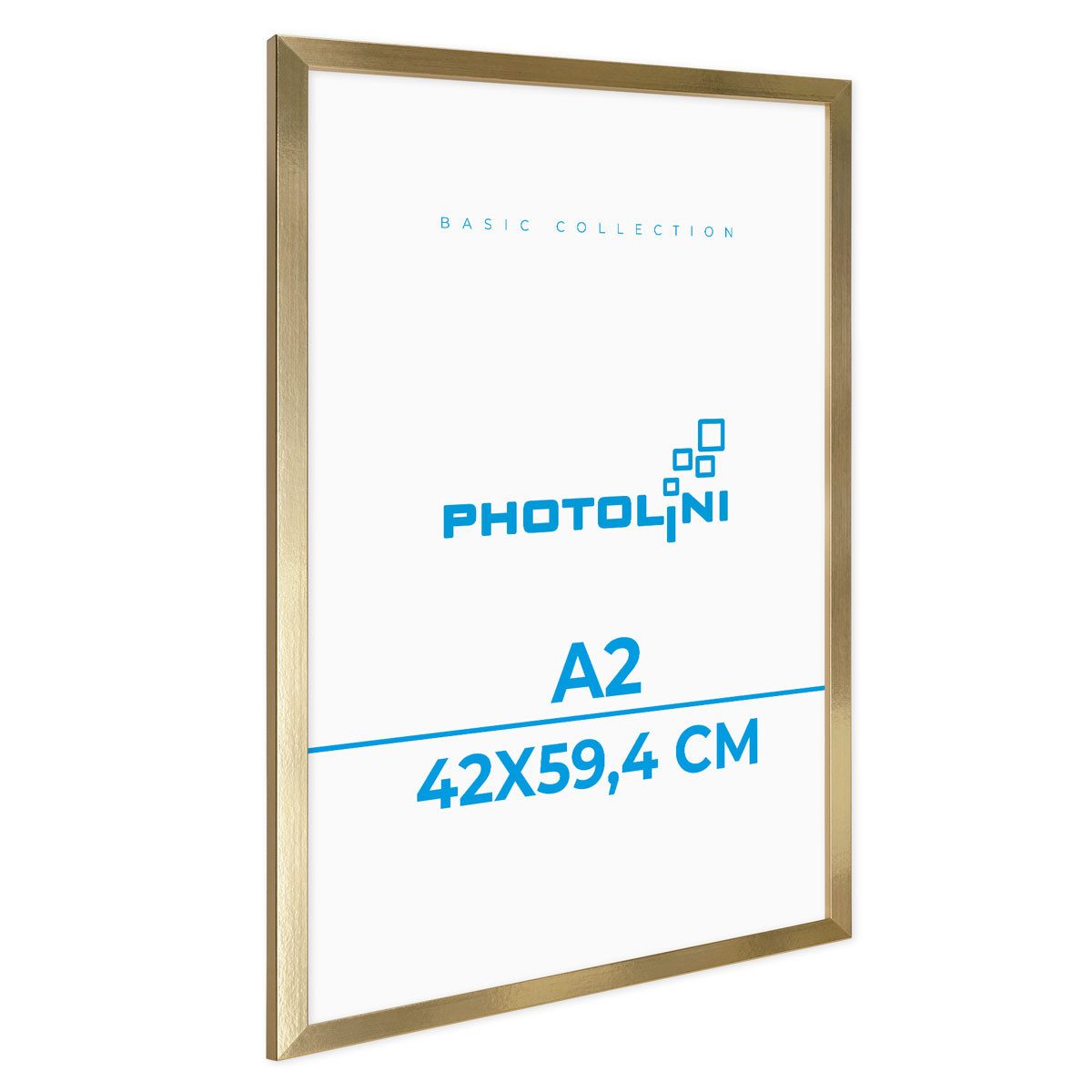 PHOTOLINI Bilderrahmen Poster-Einzelrahmen Modern Schmal günstig online kaufen