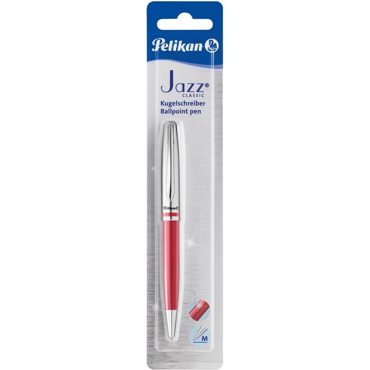 Pelikan Kugelschreiber Kugelschreiber Jazz Classic rot Blister
